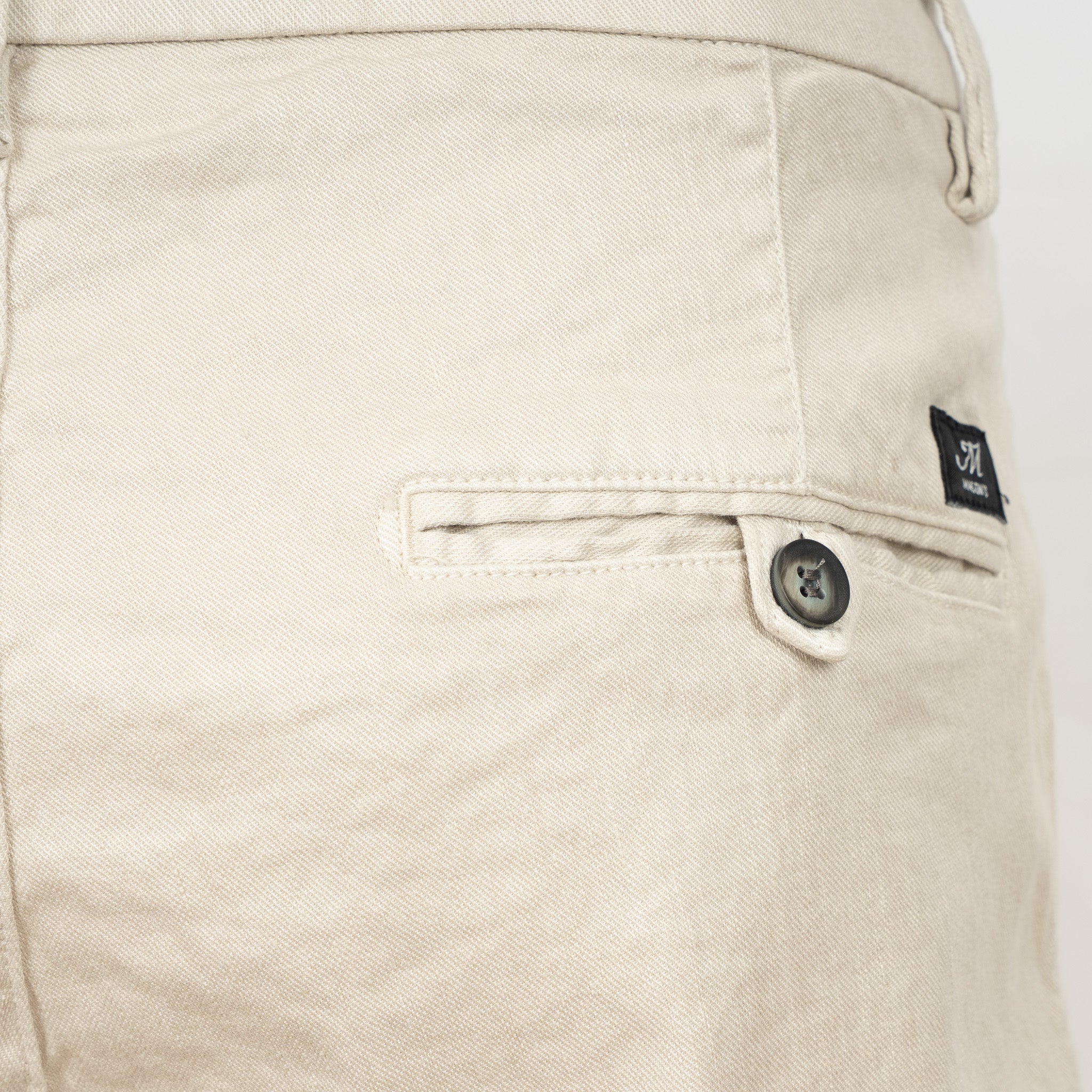 Mason's Korte Broek Lichtgrijs | Torino Short