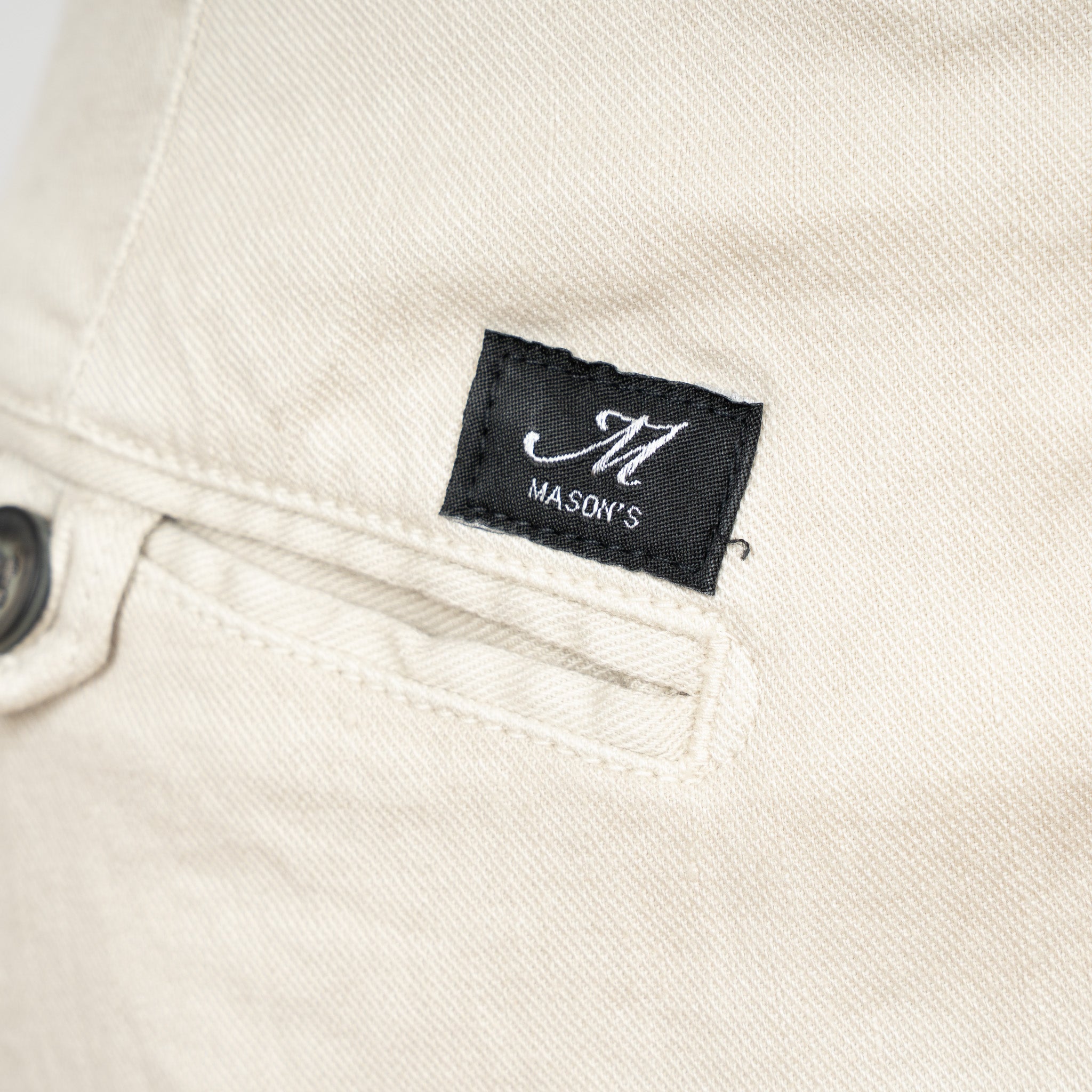 Mason's Korte Broek Lichtgrijs | Torino Short