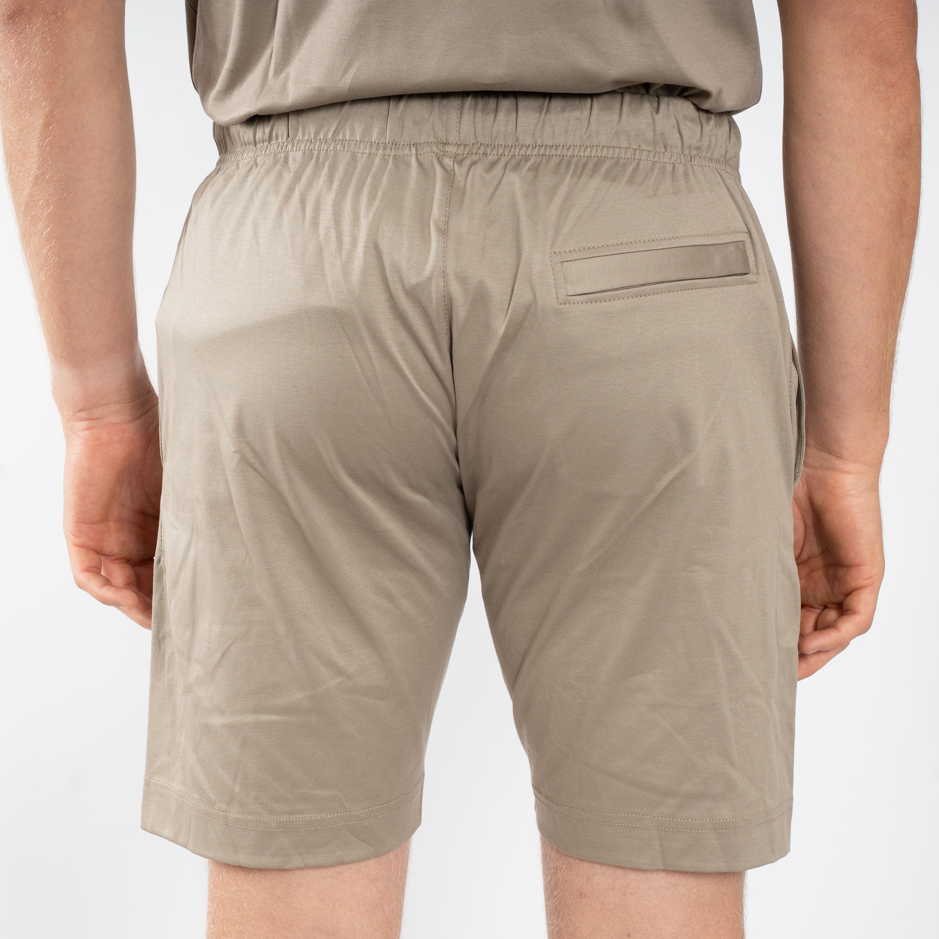 Valenza Korte Broek Grijs | Interlock Supima