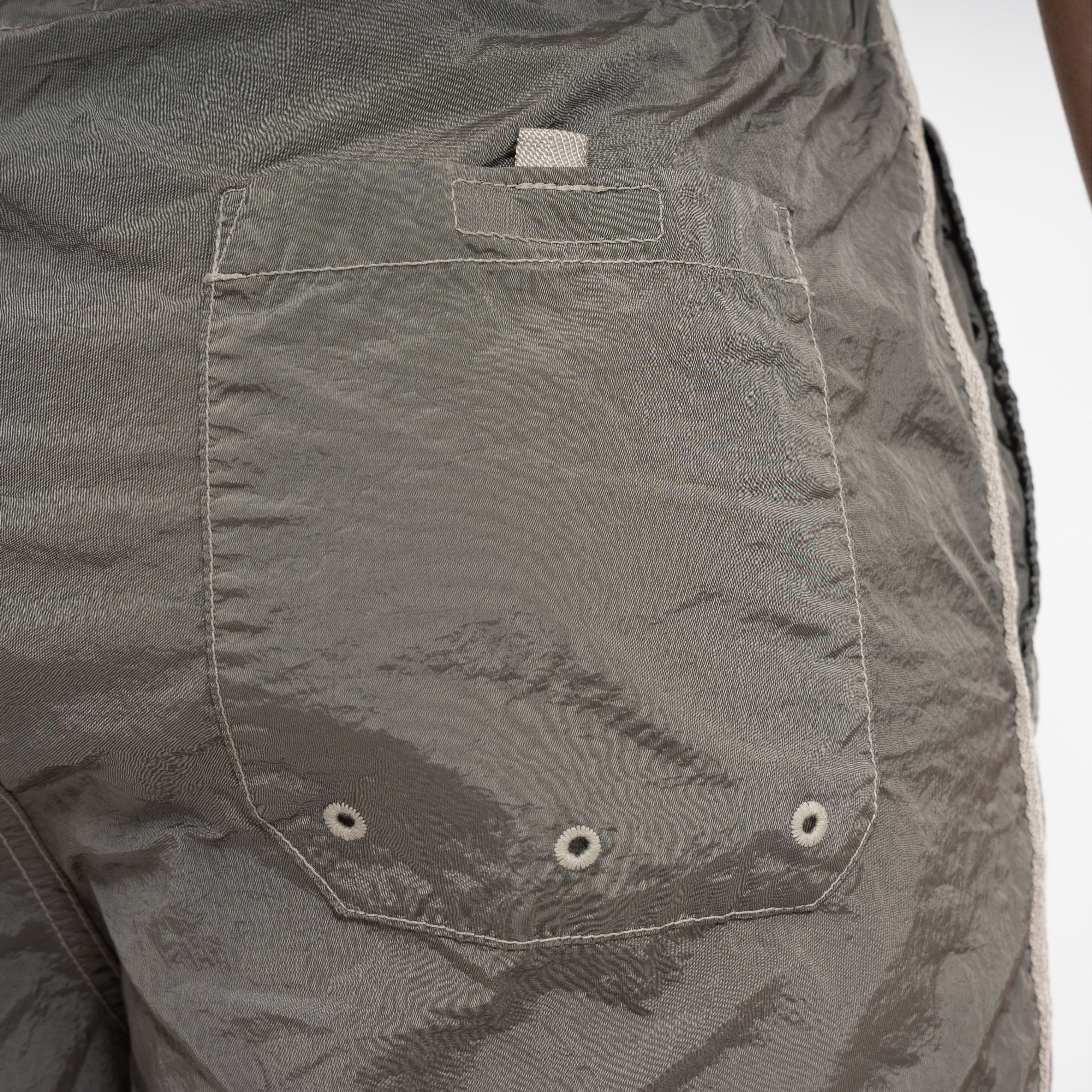 Stone Island Zwembroek Lichtgrijs | Nylon Metal