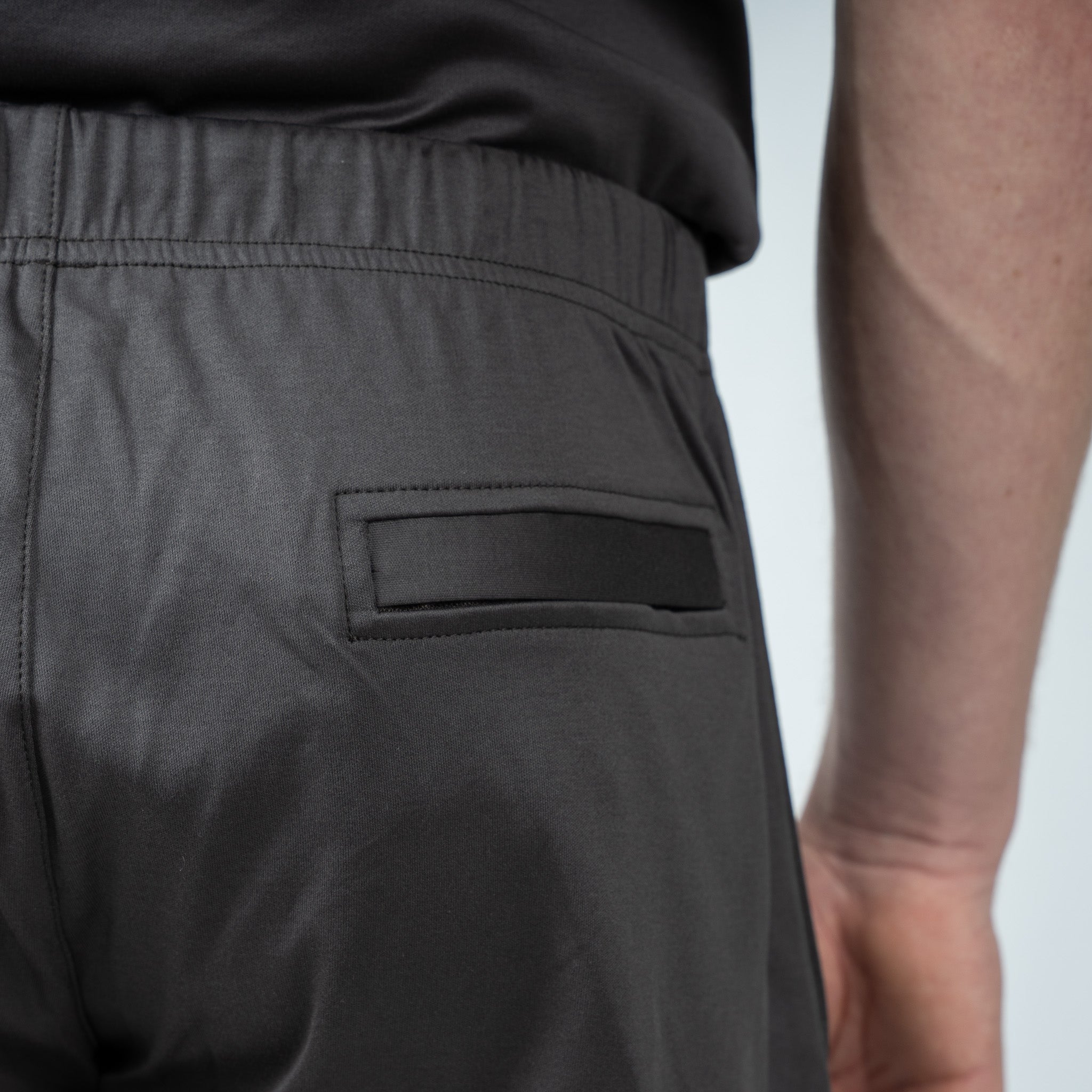 Valenza Korte Broek Donkergrijs | Interlock Supima