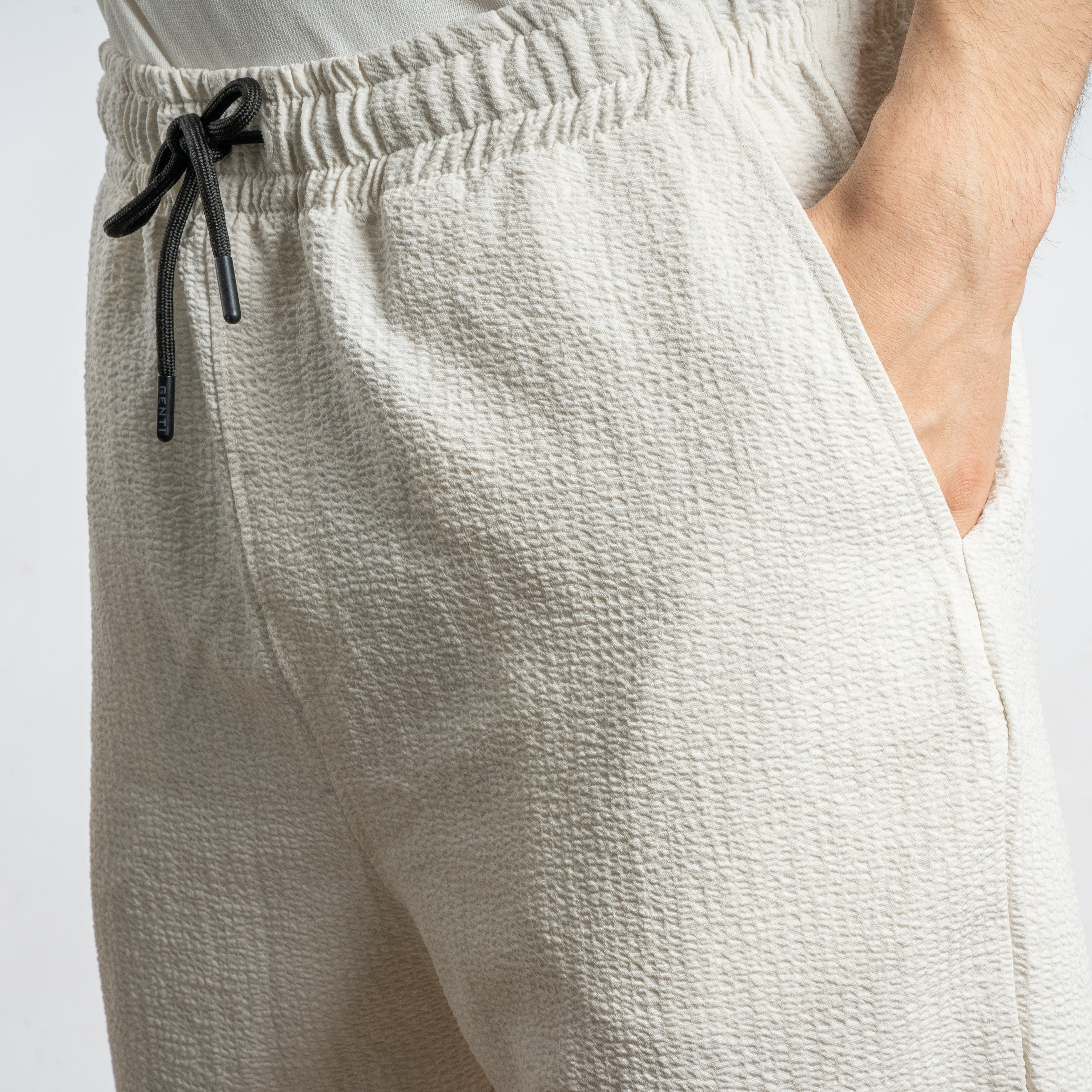 Genti Korte Broek Off-White | Sky Seercucker