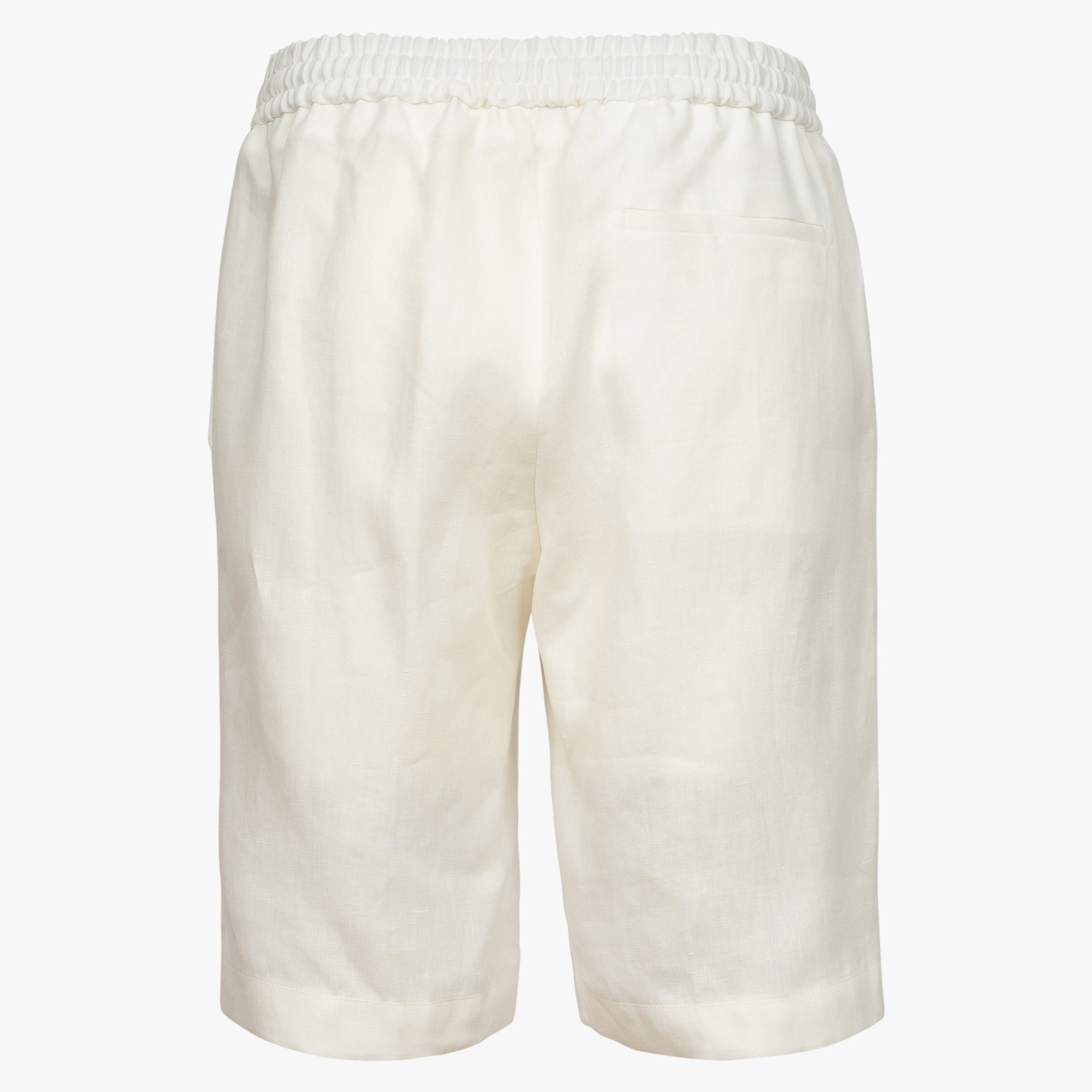 Berwich Linnen Korte Broek Wit | Spiaggia Short