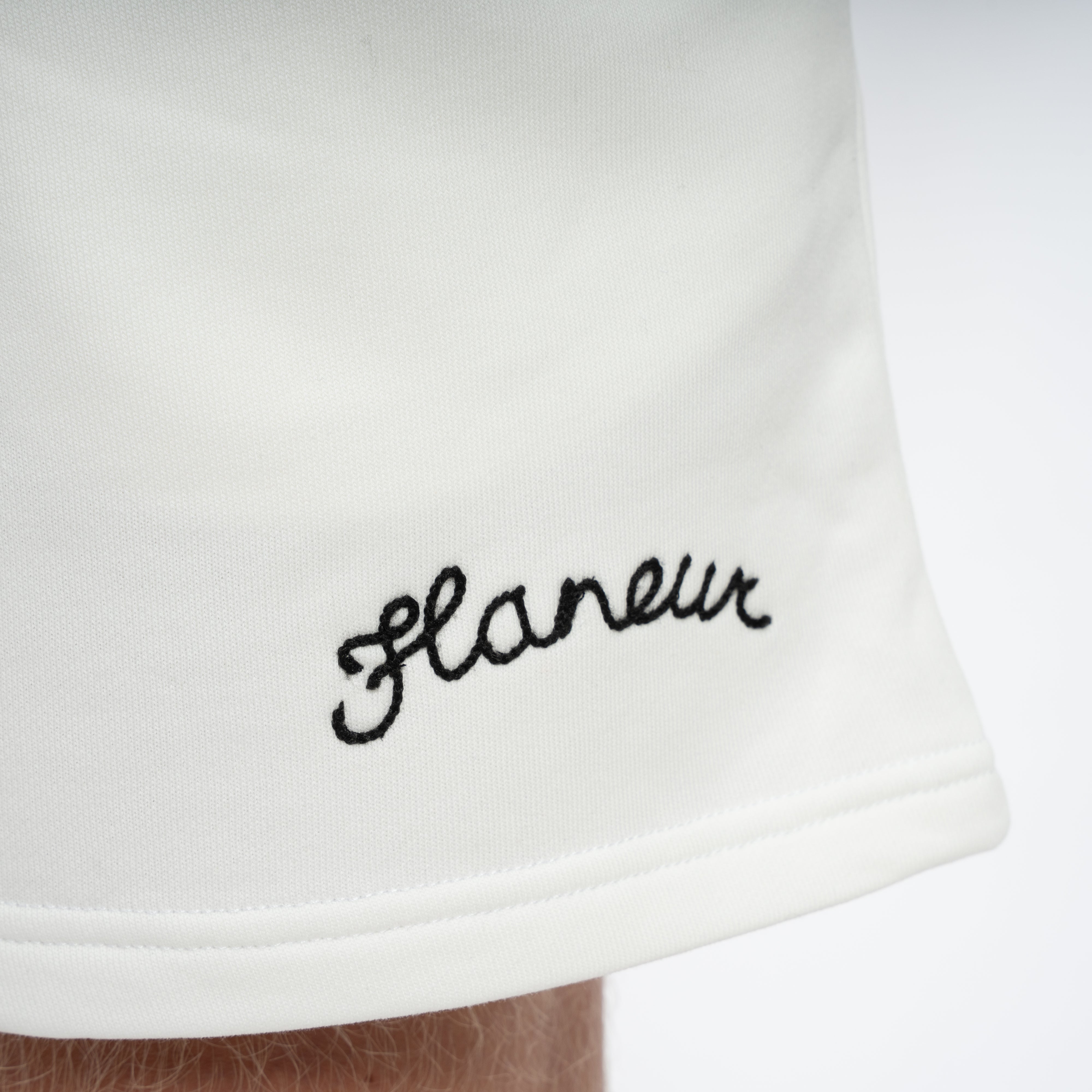 Flaneur Korte Broek Wit | Signature Shorts