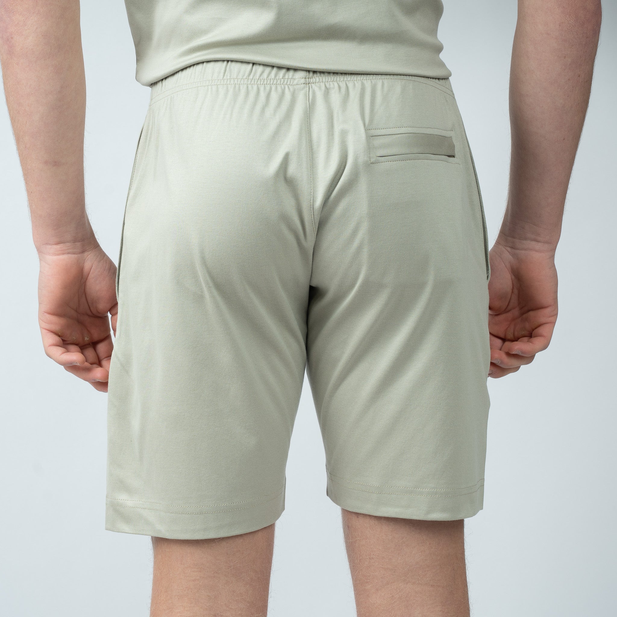 Valenza Korte Broek Lichtgrijs | Interlock Supima