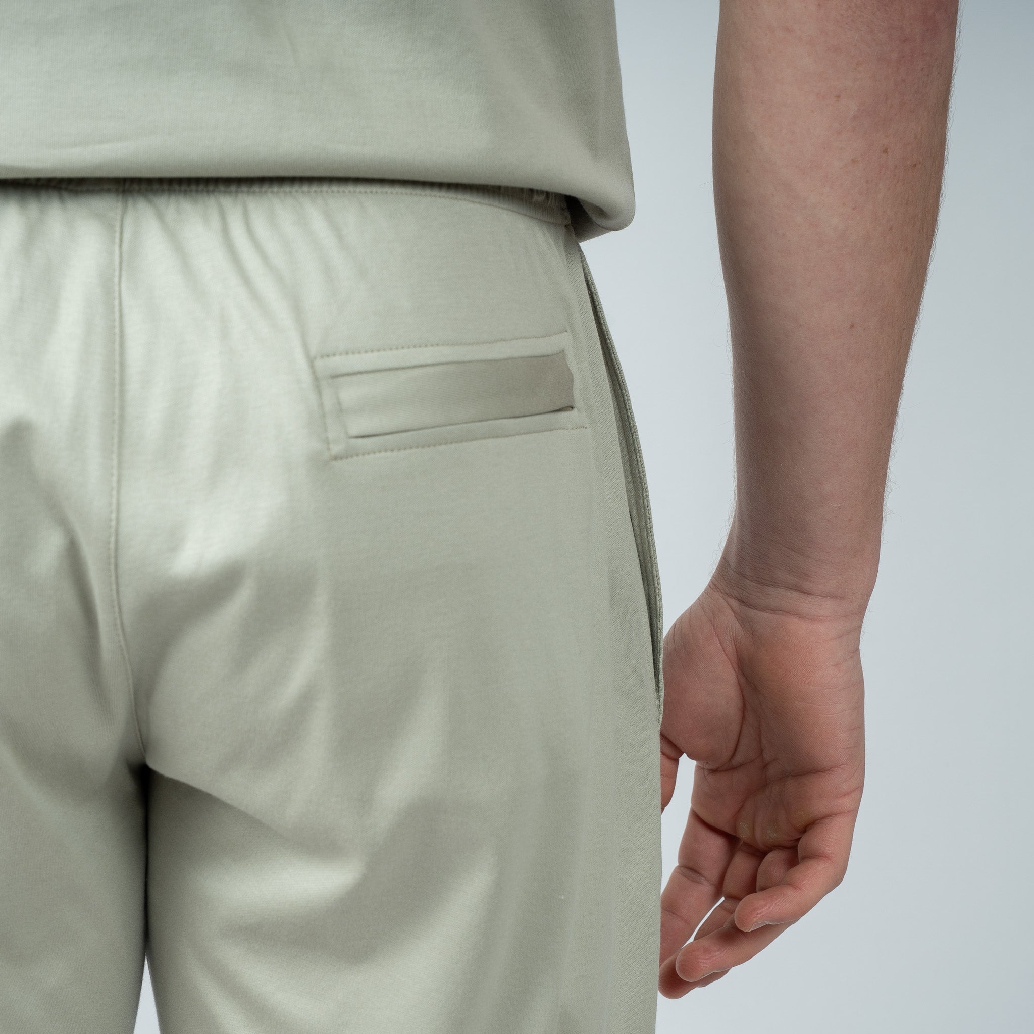 Valenza Korte Broek Lichtgrijs | Interlock Supima