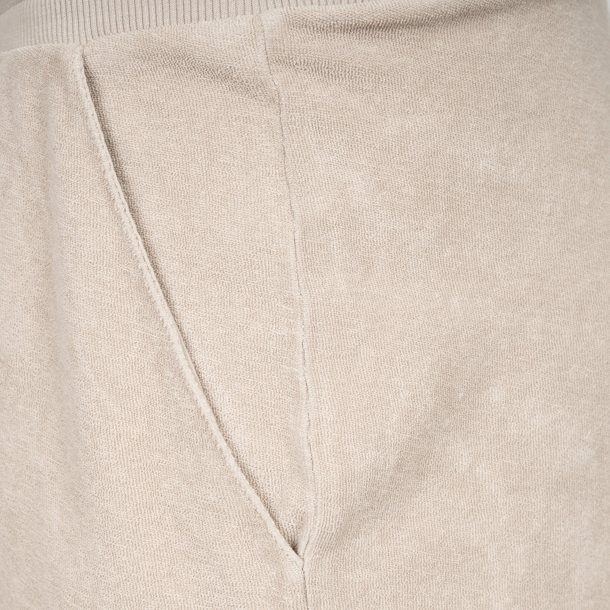 Genti Badstof Korte Broek Beige | Organic Cotton