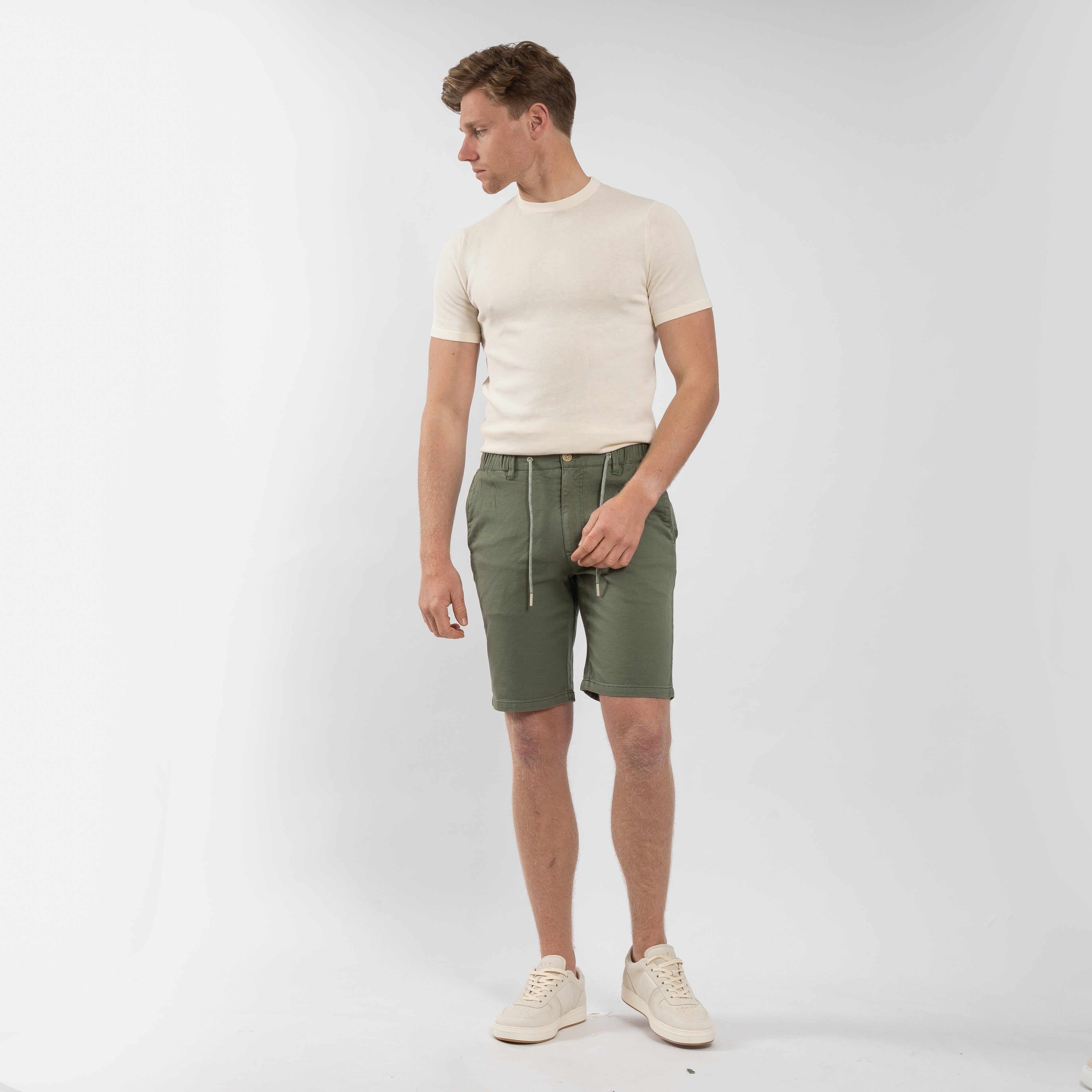 SEVEN DIALS Korte Broek Groen | Audel