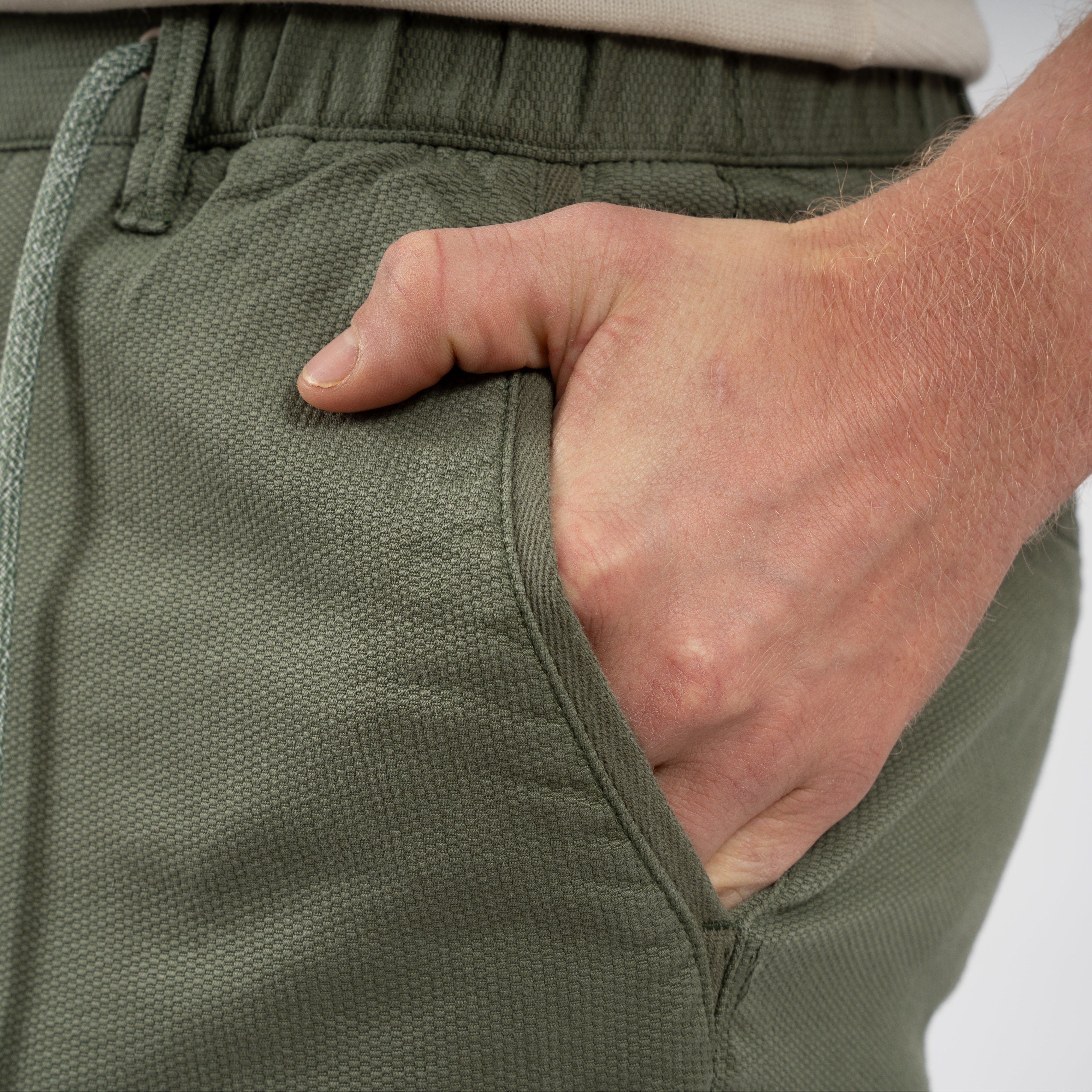 SEVEN DIALS Korte Broek Groen | Audel