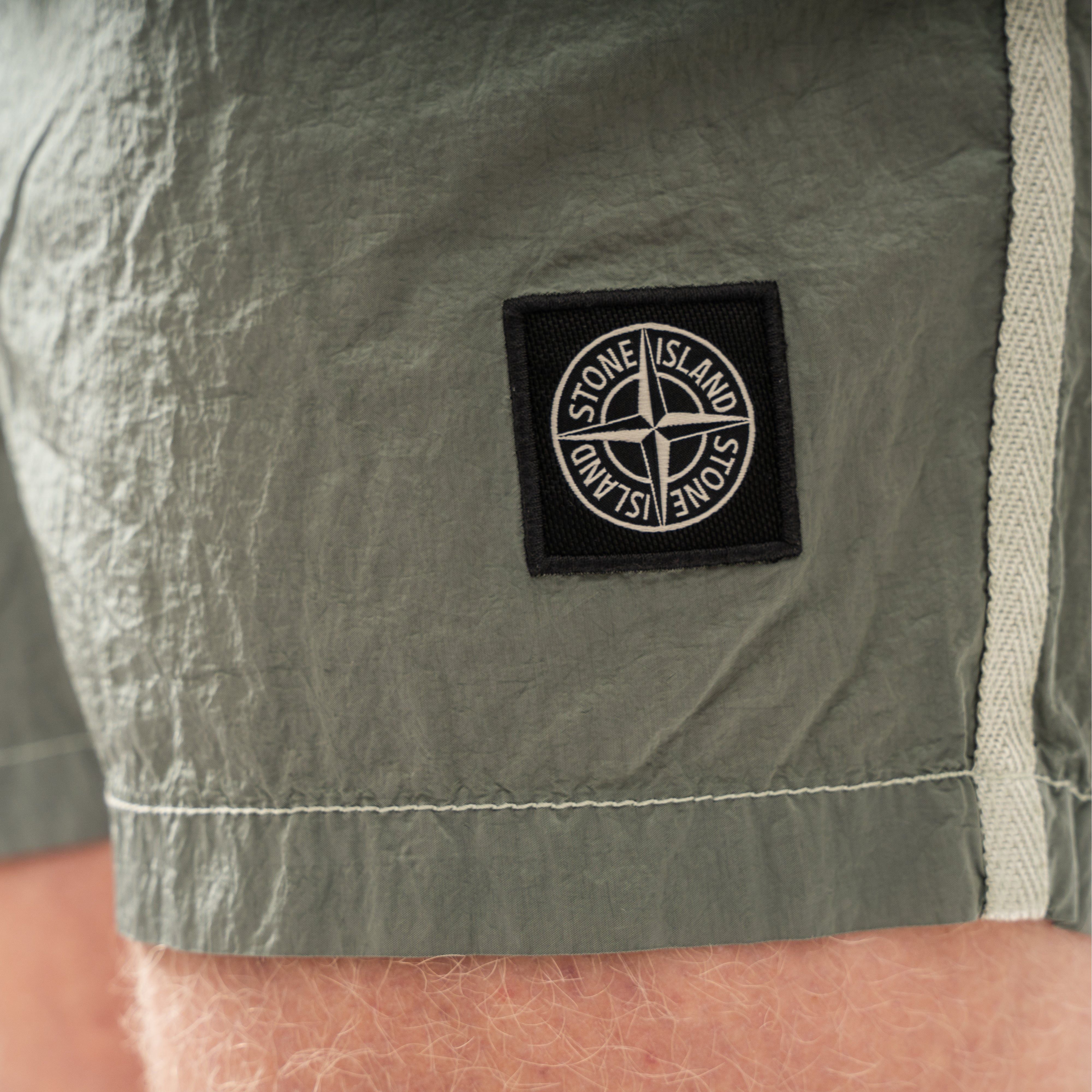 Stone Island Zwembroek Groen | Nylon Metal
