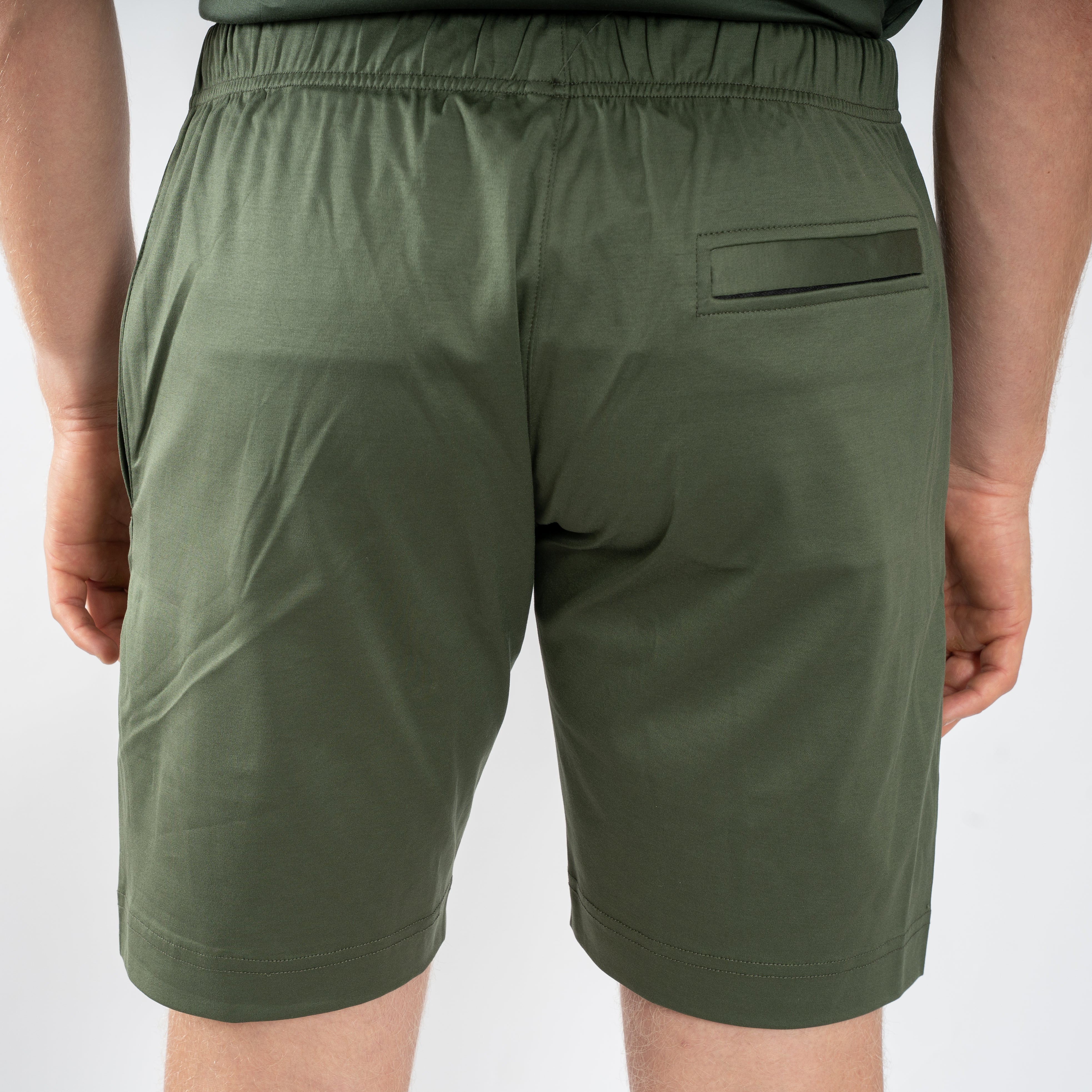 Valenza Korte Broek Groen | Interlock Supima