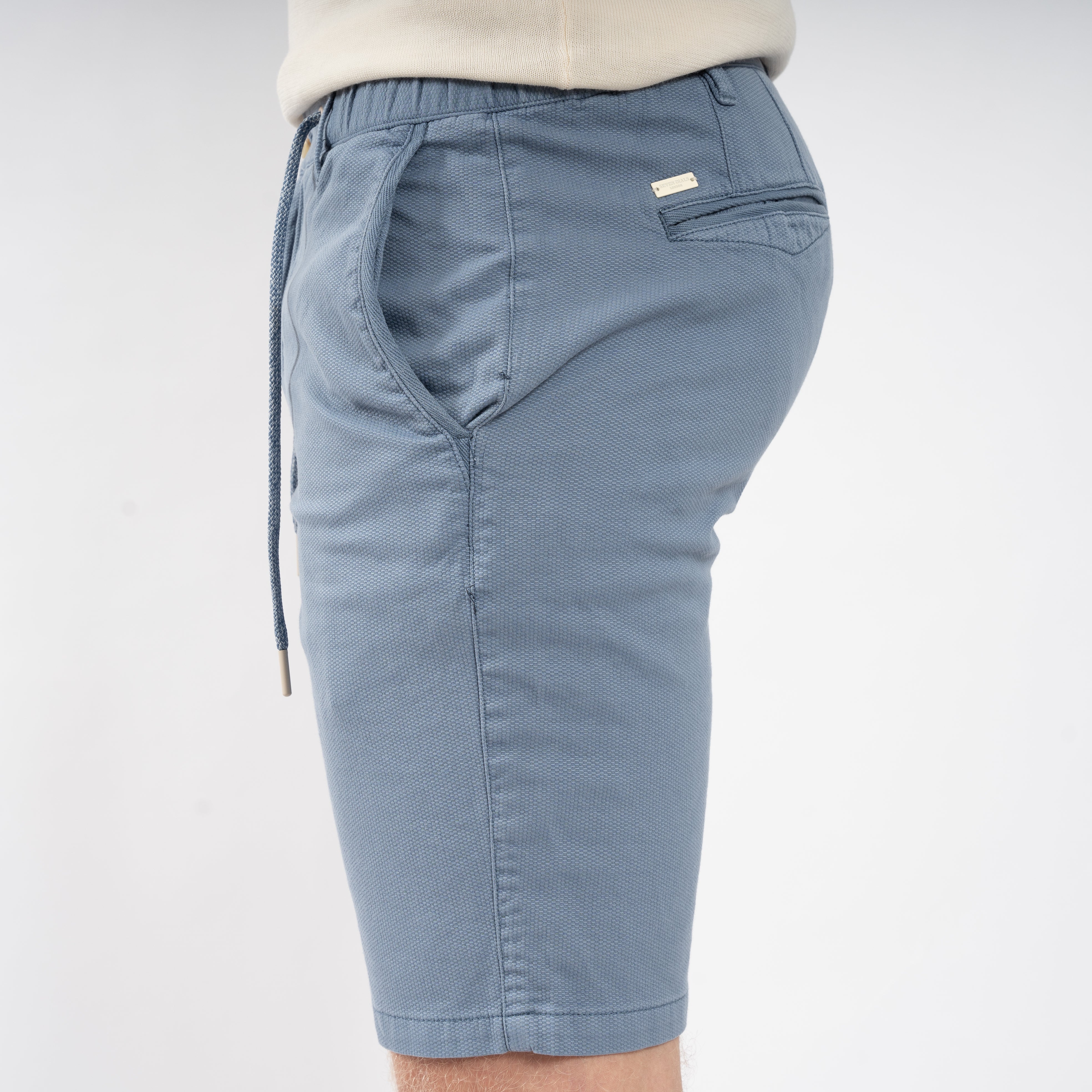 SEVEN DIALS Korte Broek Staalblauw | Audel