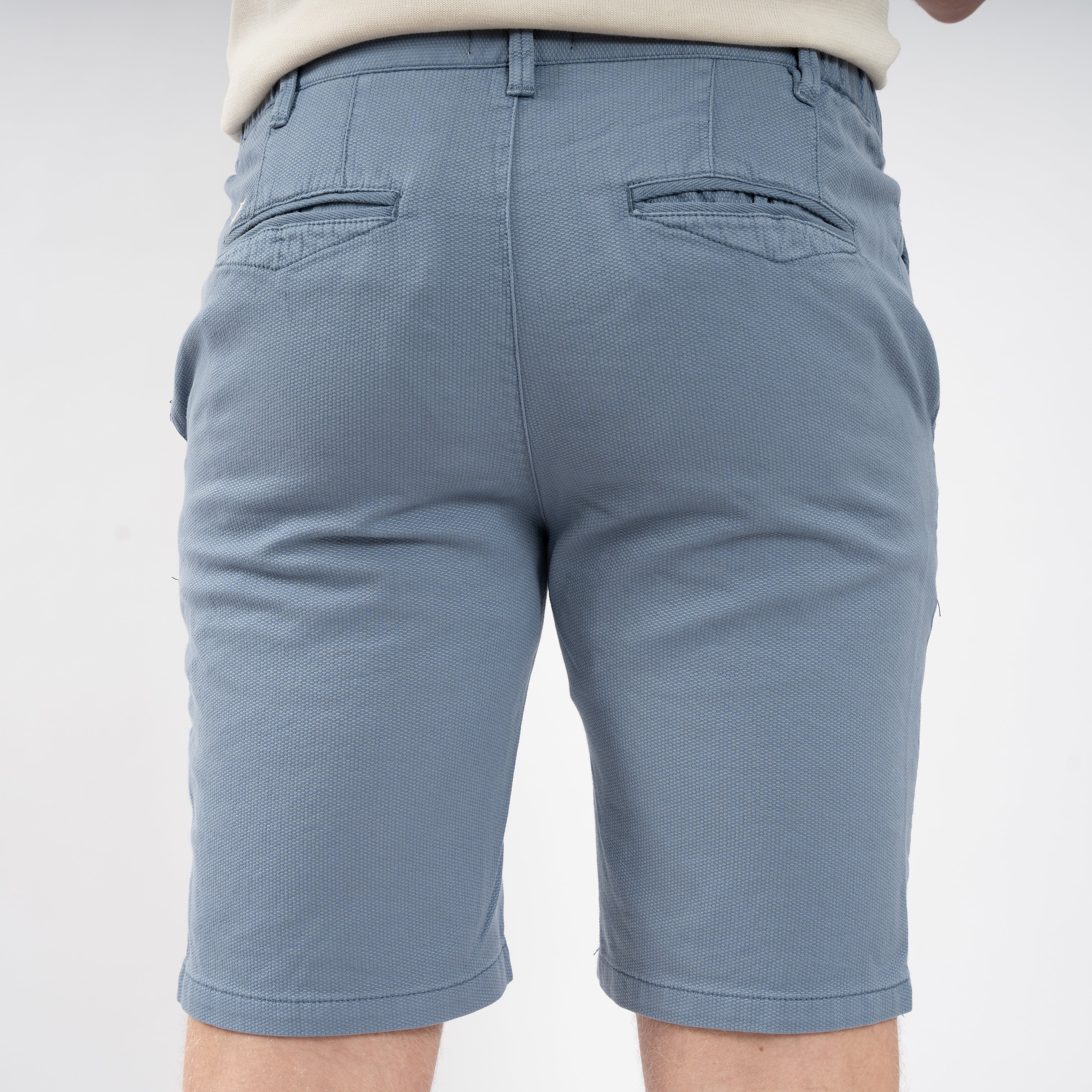 SEVEN DIALS Korte Broek Staalblauw | Audel