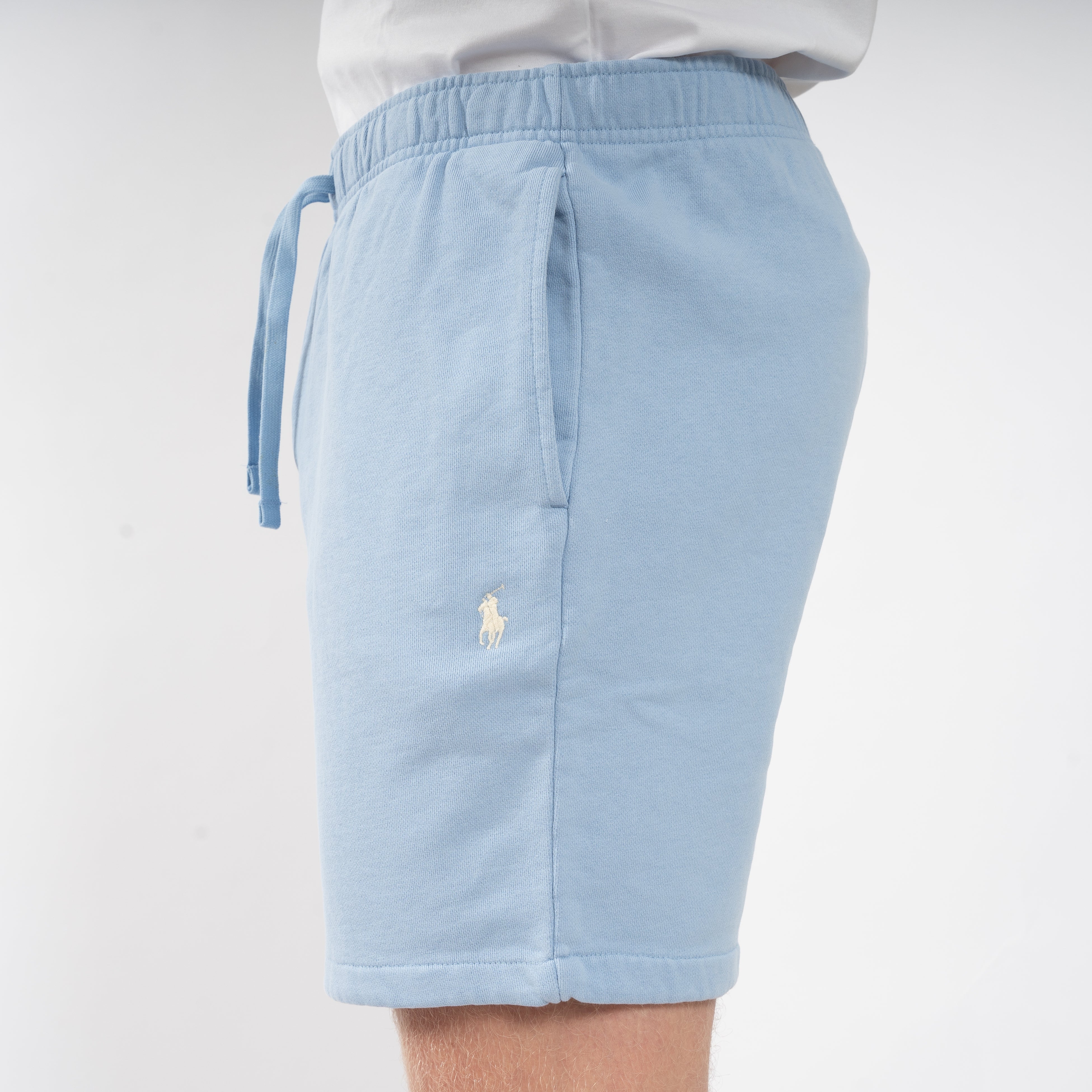 Ralph Lauren Korte Broek Lichtblauw | Loopback Fleece
