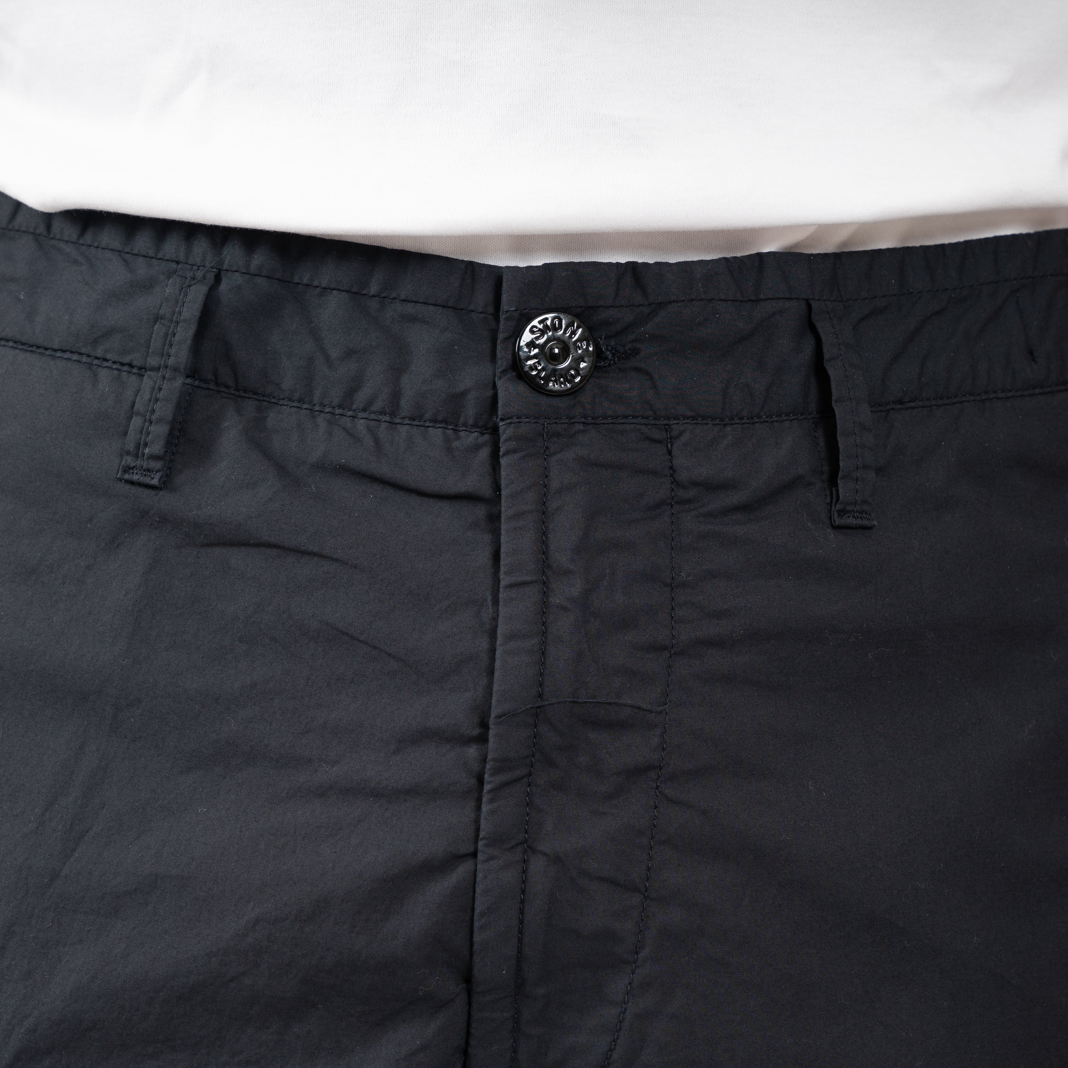 Stone Island Korte Broek Donkerblauw | Paracadute