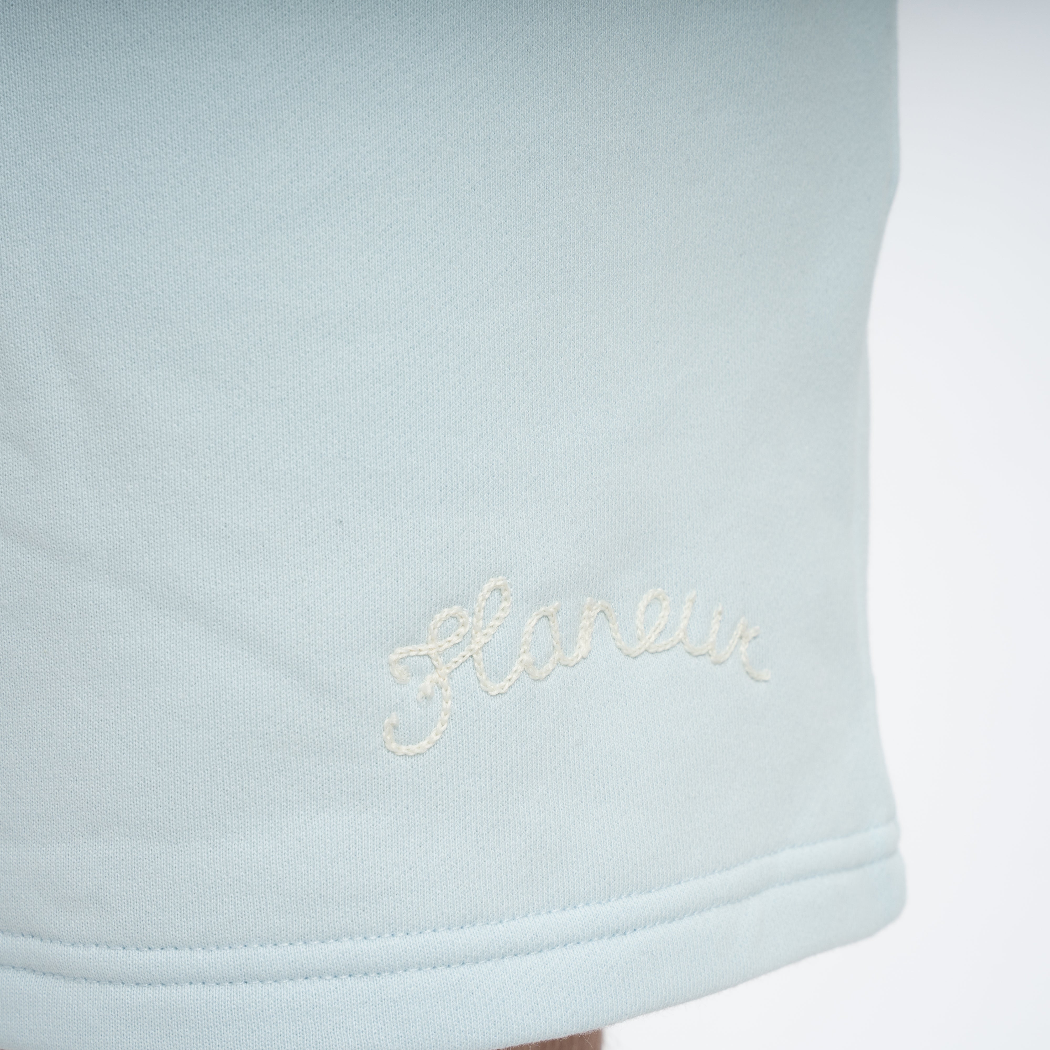Flaneur Korte Broek Lichtblauw | Signature Shorts