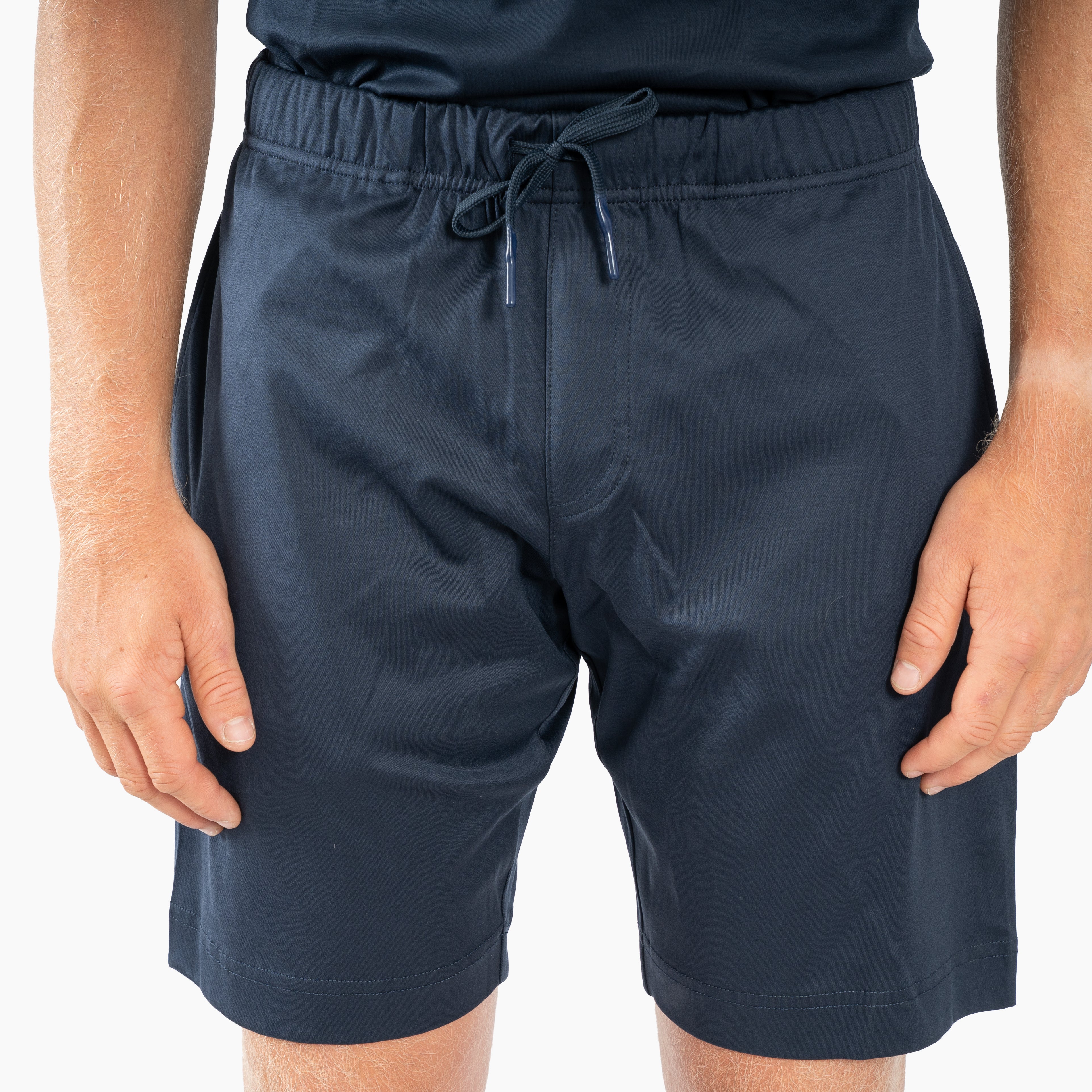 Valenza Korte Broek Donkerblauw | Interlock Supima