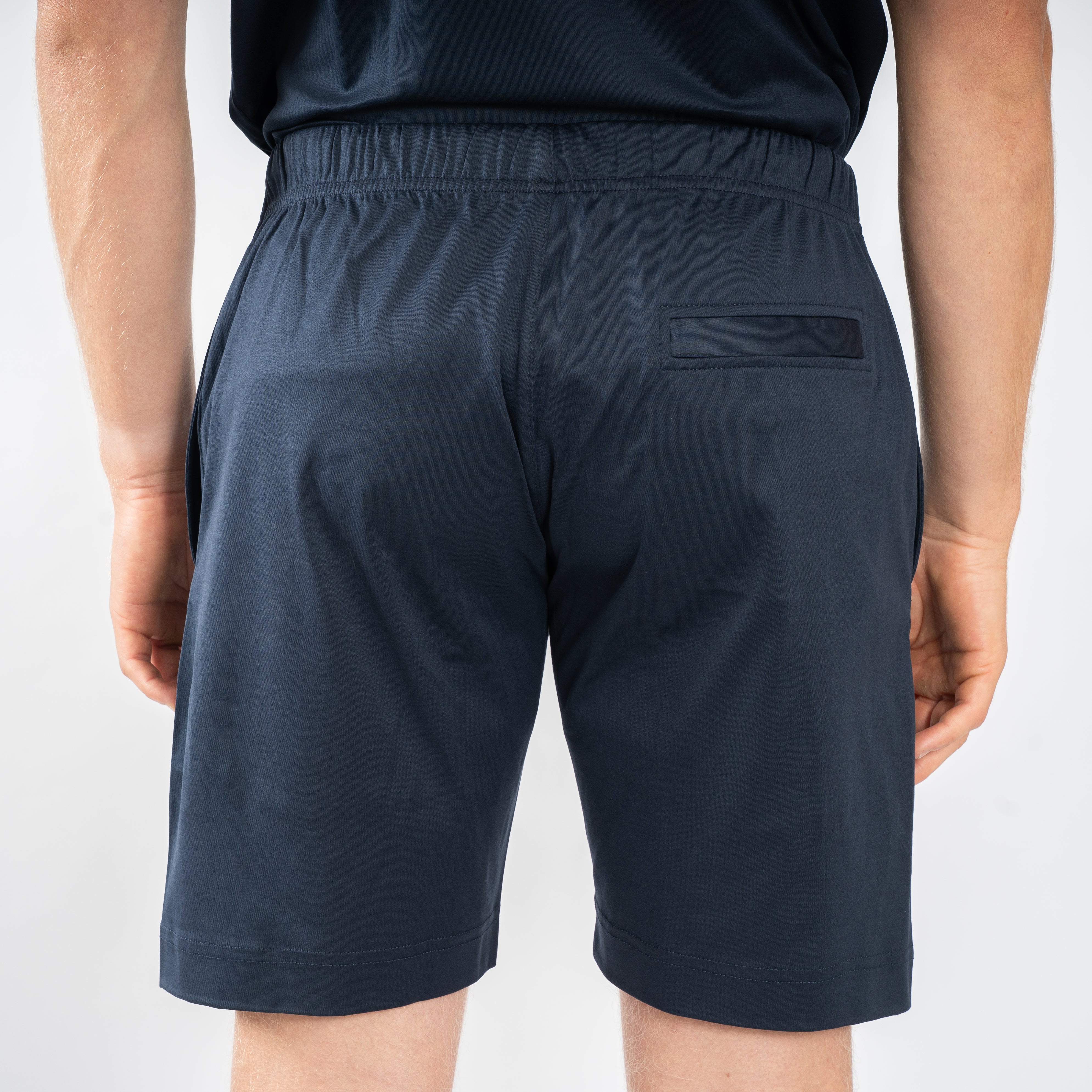 Valenza Korte Broek Donkerblauw | Interlock Supima
