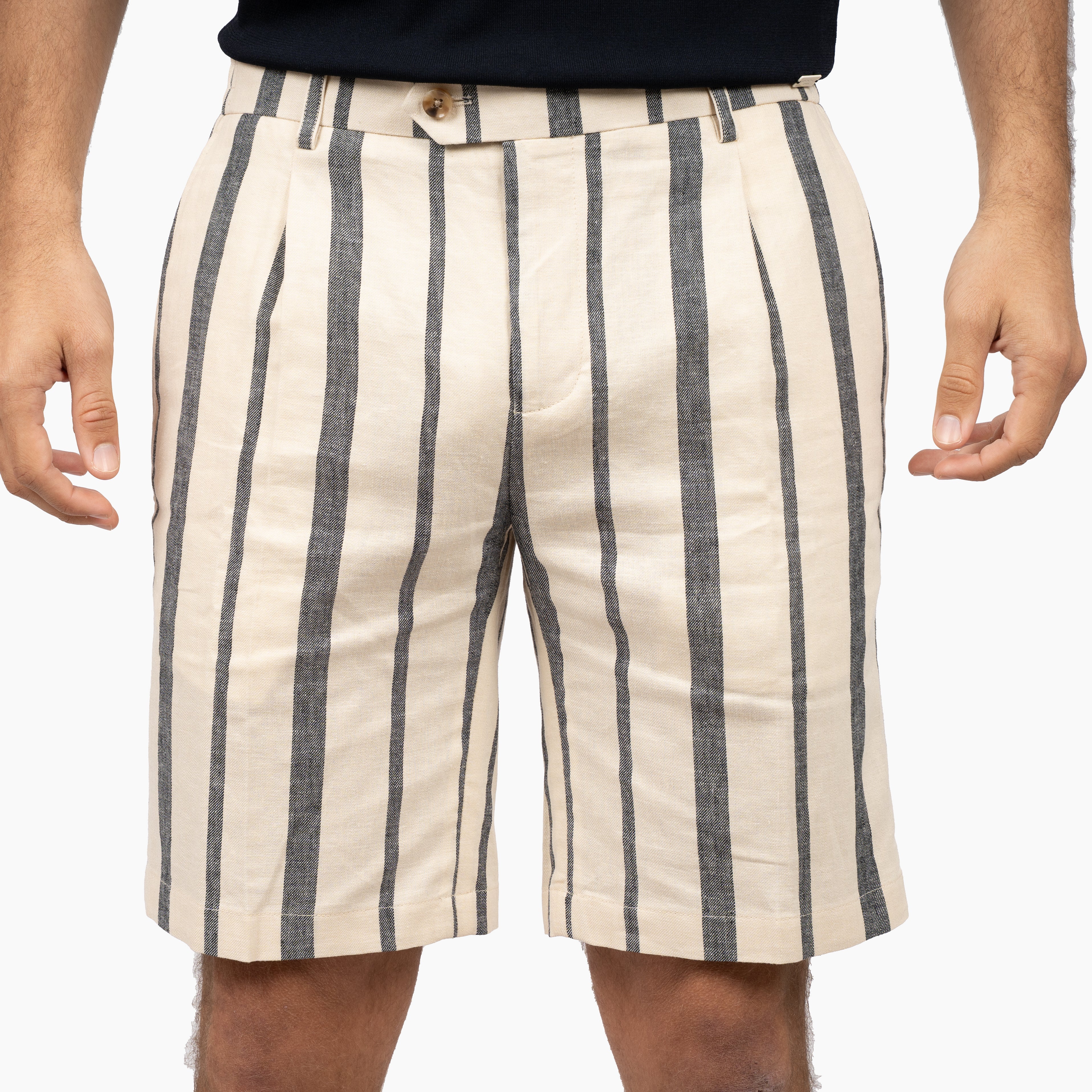 SEVEN DIALS Korte Broek Blauwe Streep | Anson