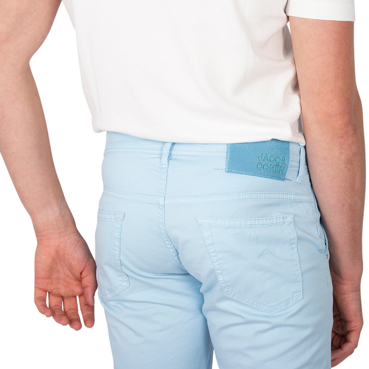 Jacob Cohen Korte broek lichtblauw | Lou S3756