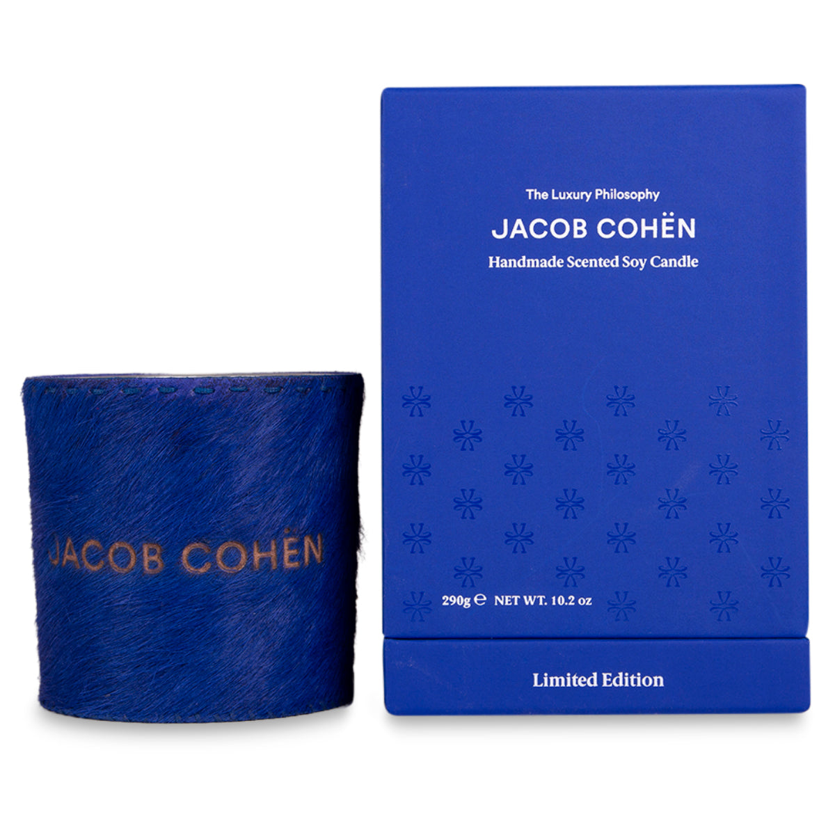 Jacob Cohen Geurkaars blauw | Pony candle