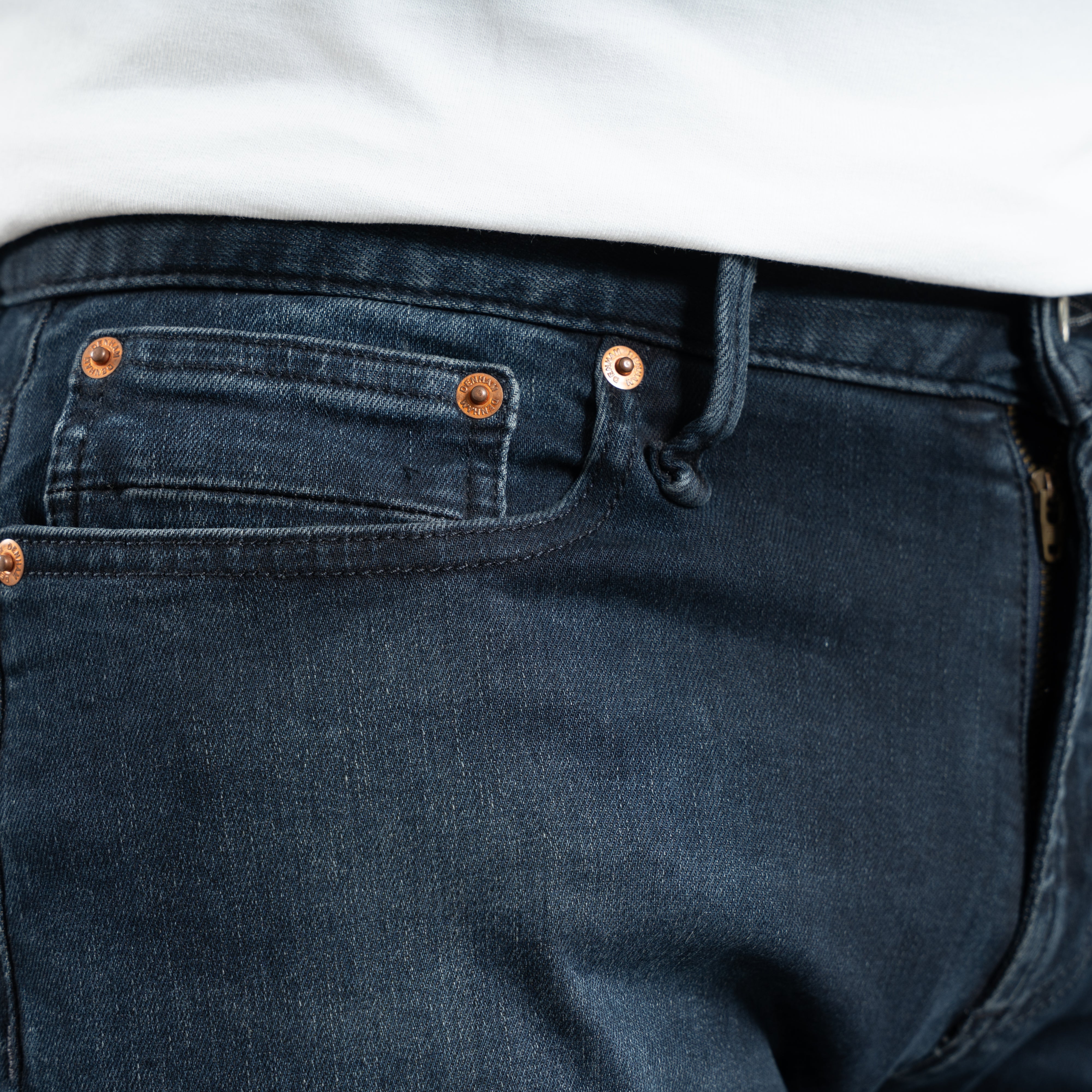 Denham Jeans Korte Broek Donkerblauw | Razor Short
