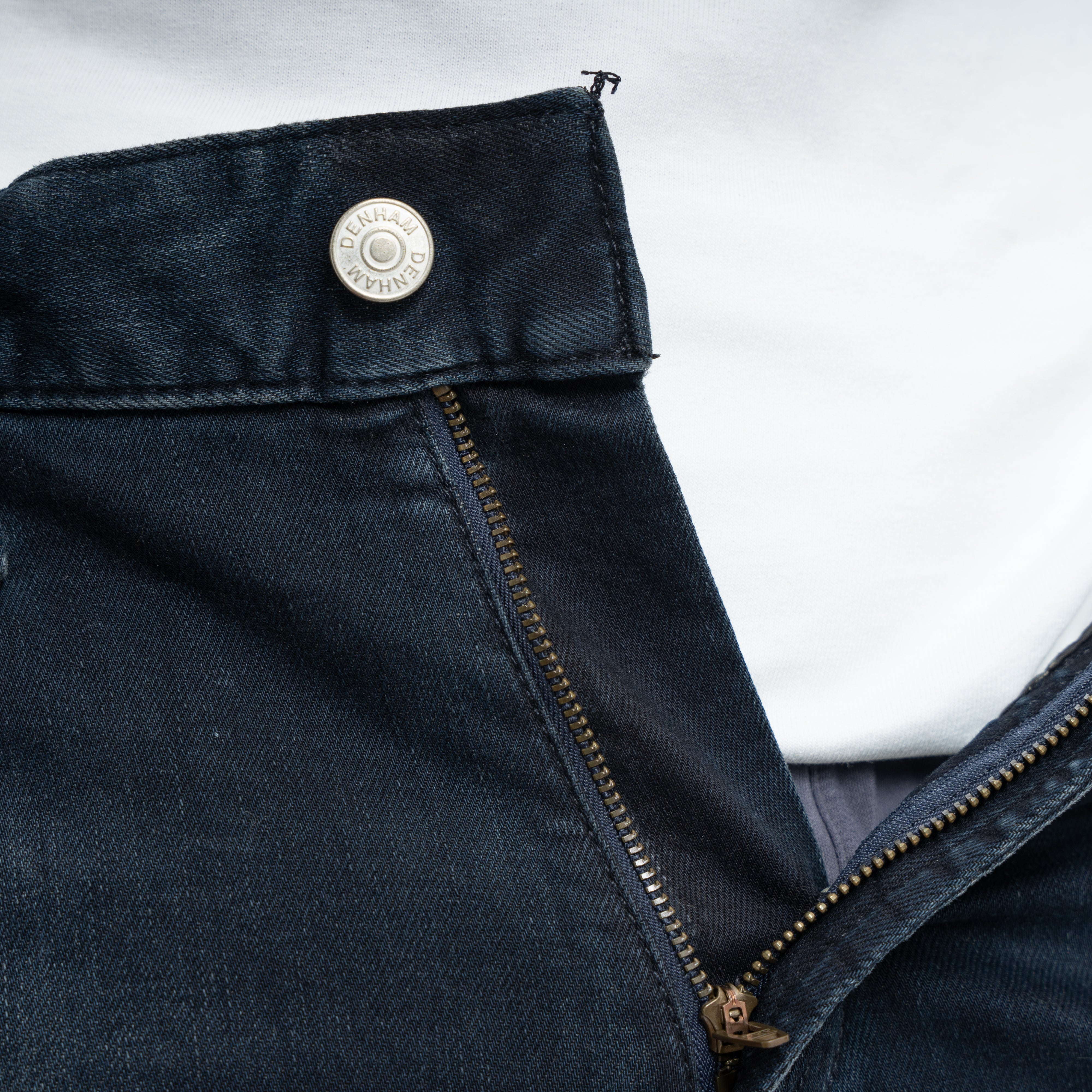 Denham Jeans Korte Broek Donkerblauw | Razor Short