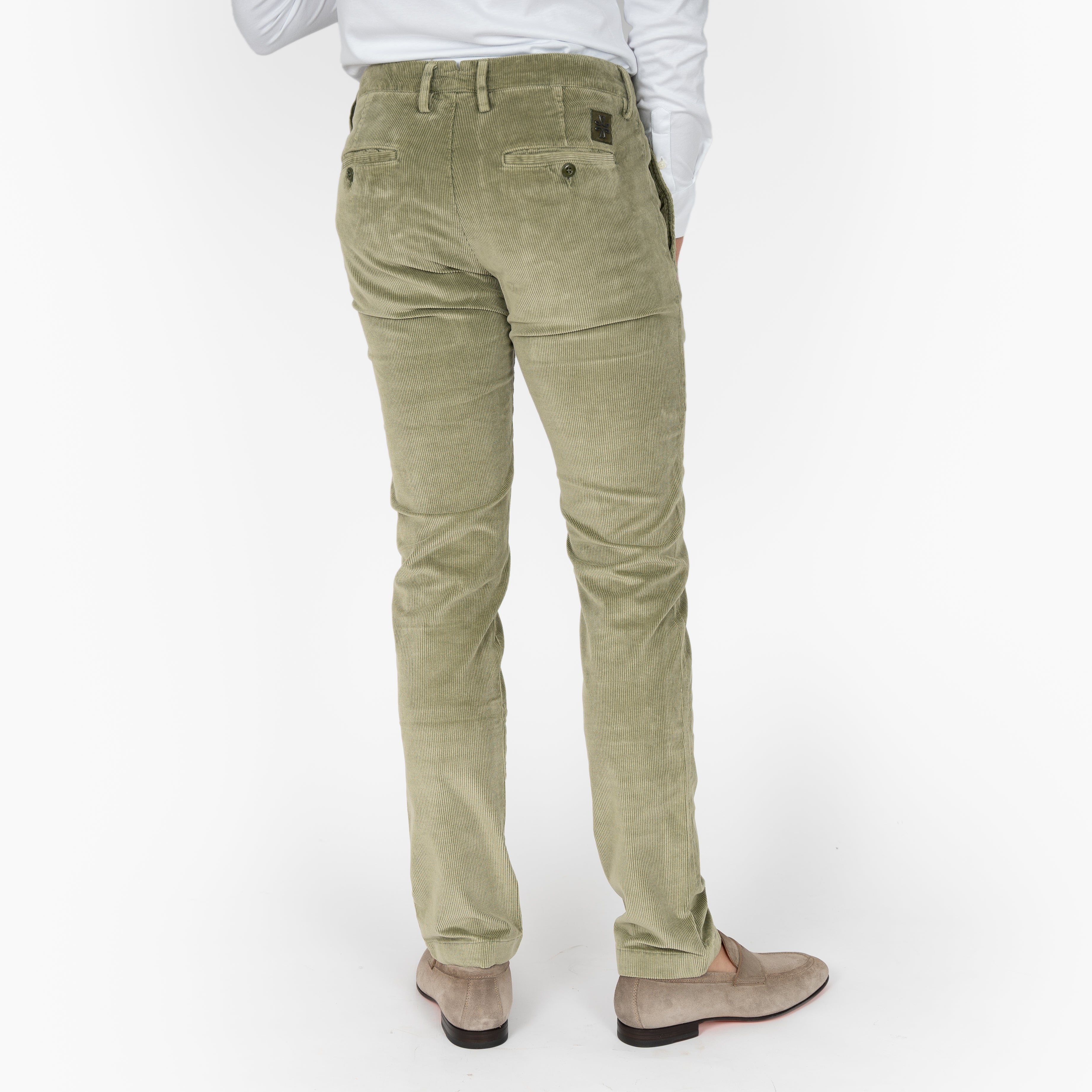 Jacob Cohen Pantalon groen corduroy | Bobby