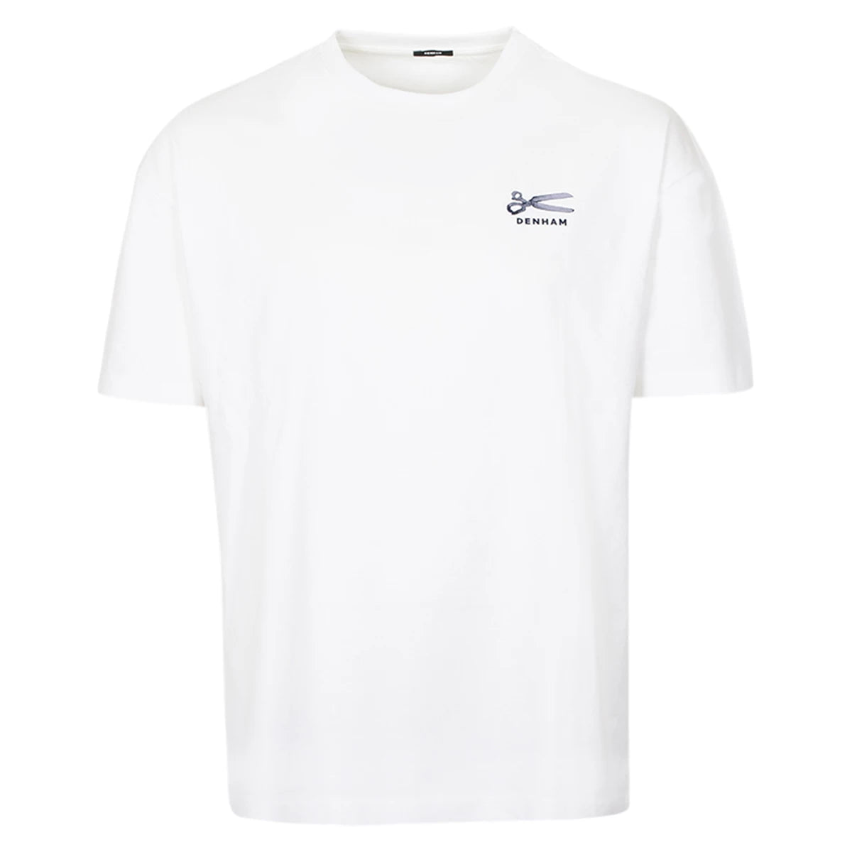 Denham T-shirt wit | Snip Box