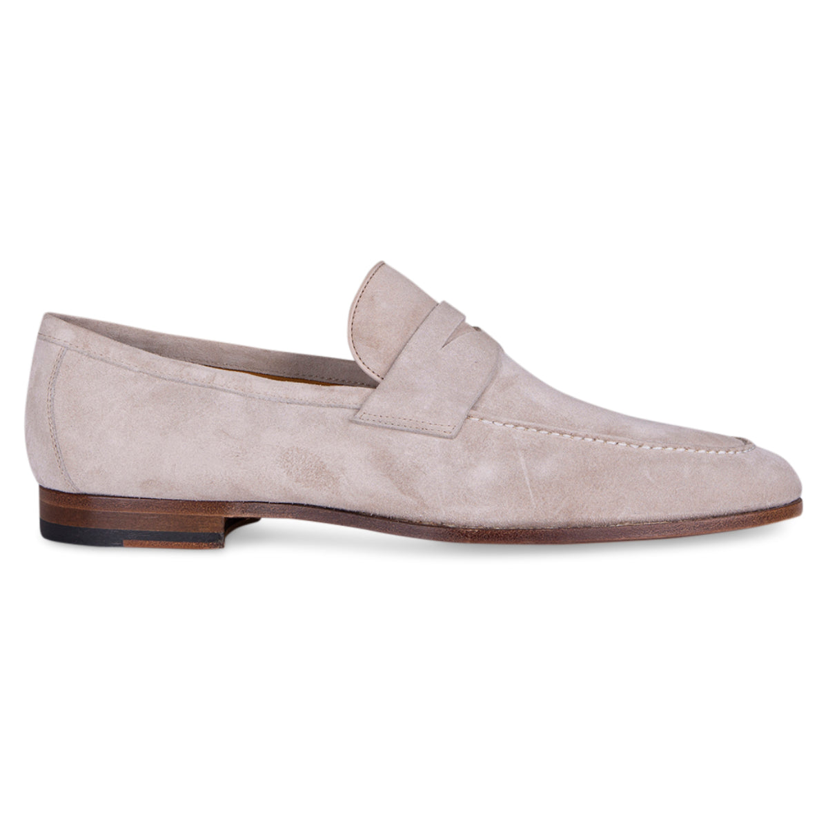Magnanni loafer licht grijs | cachemire ivory