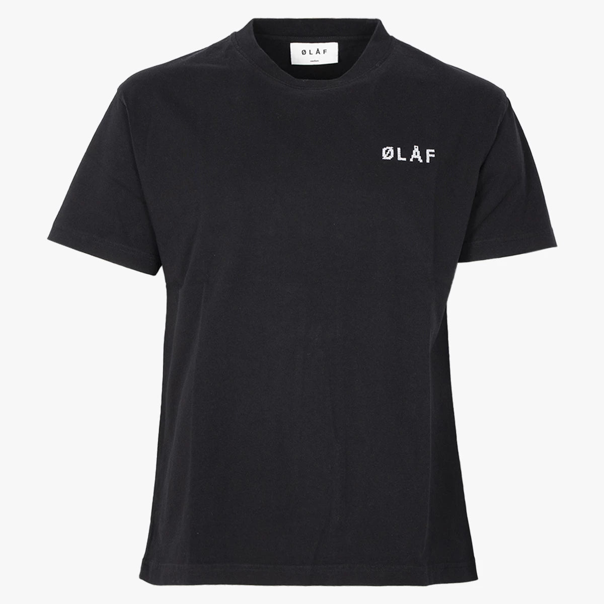 Olaf T-shirt zwart | CROSS STITCH