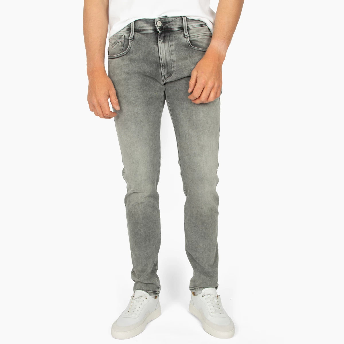 Replay Jeans donkergrijs