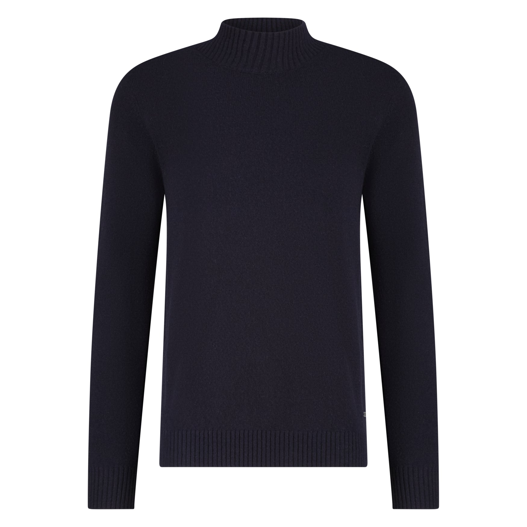 SEVEN DIALS Gebreide Turtleneck Trui Blauw | Emsley