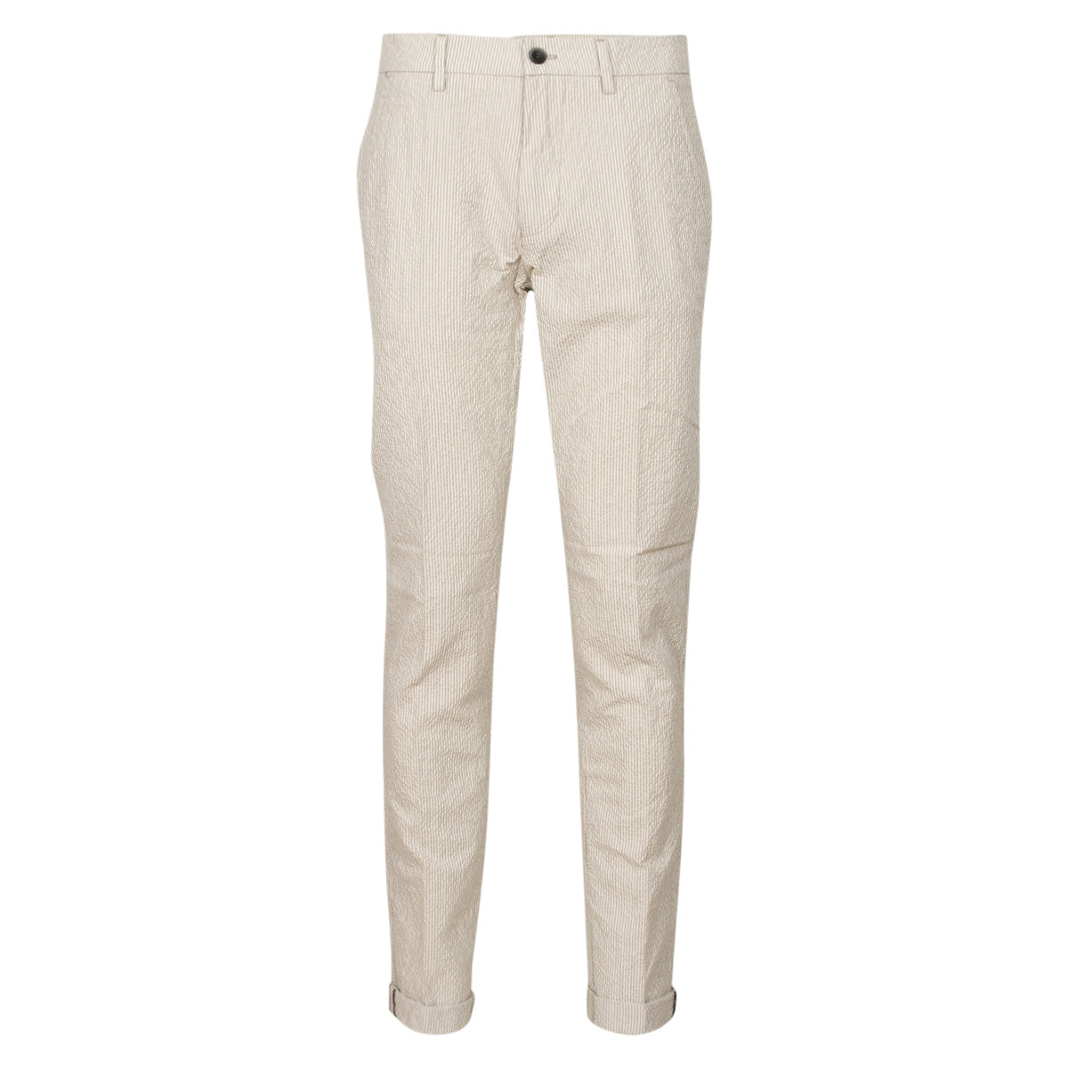 Mason's Torino chino beige met wit gestreept