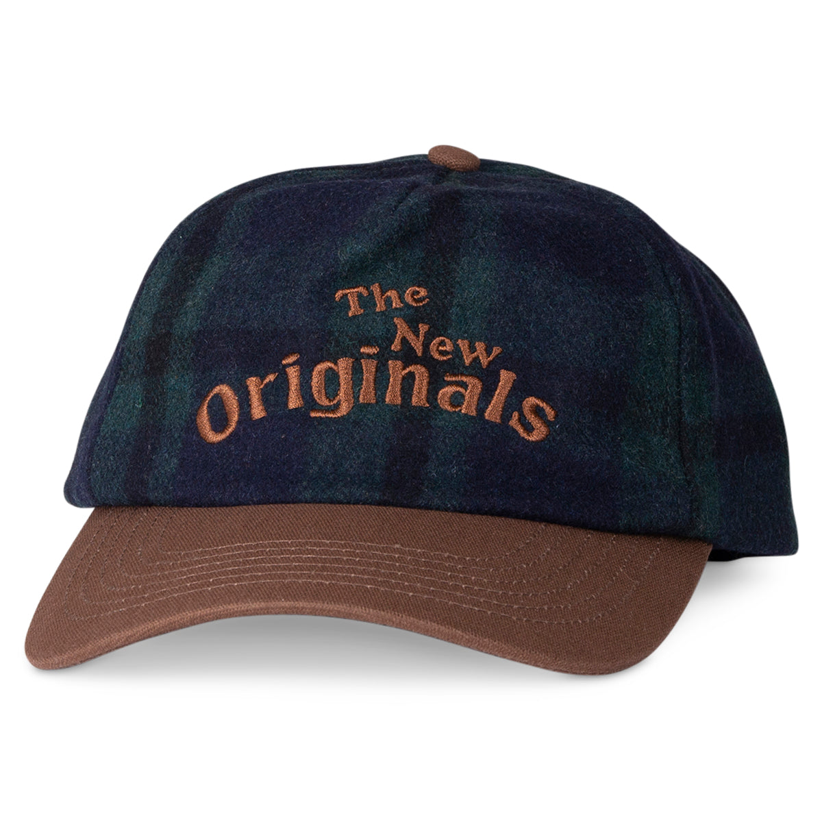The New Originals Cap groen met bruin | Workman cap