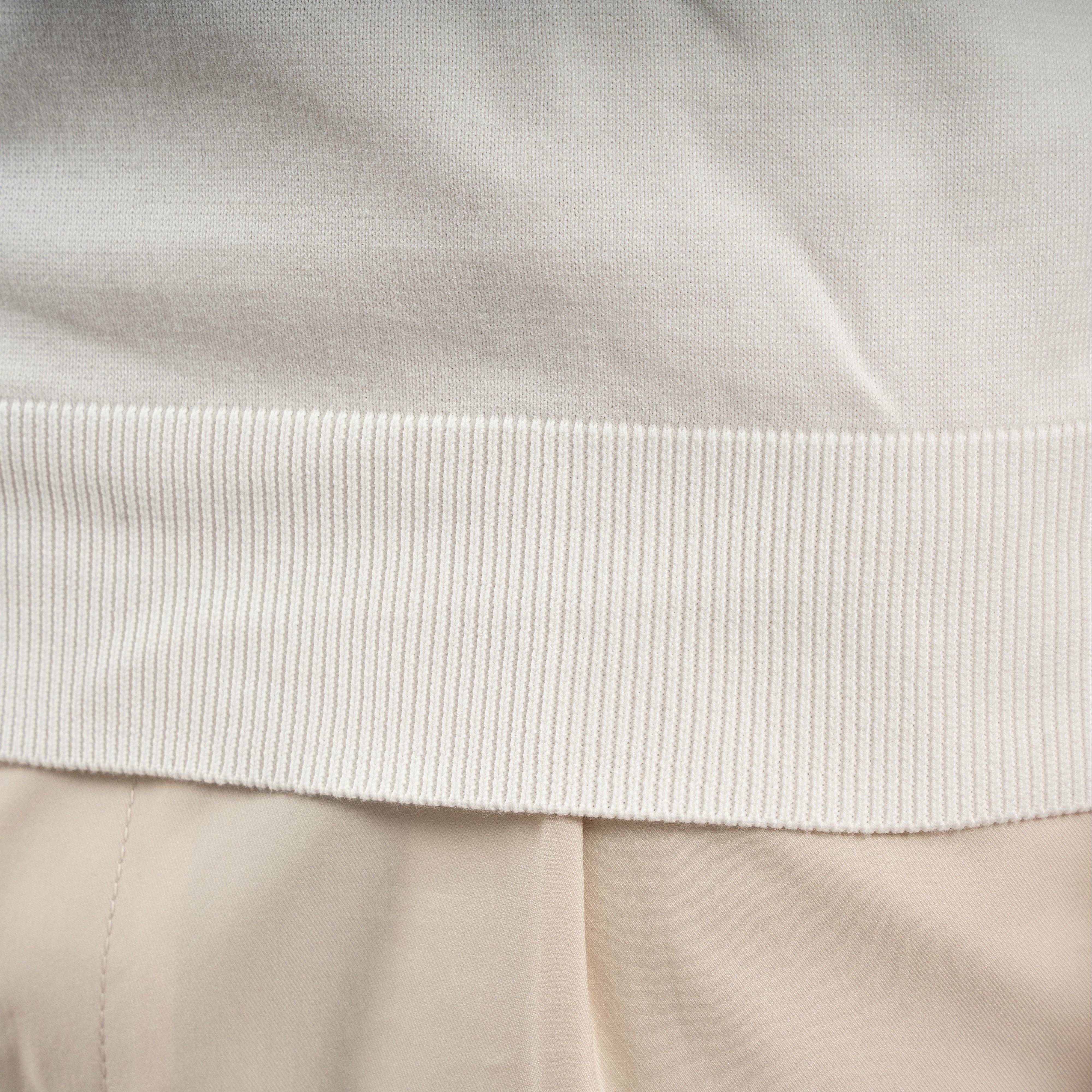 Gran Sasso Polo Wit | Suvin Cotton