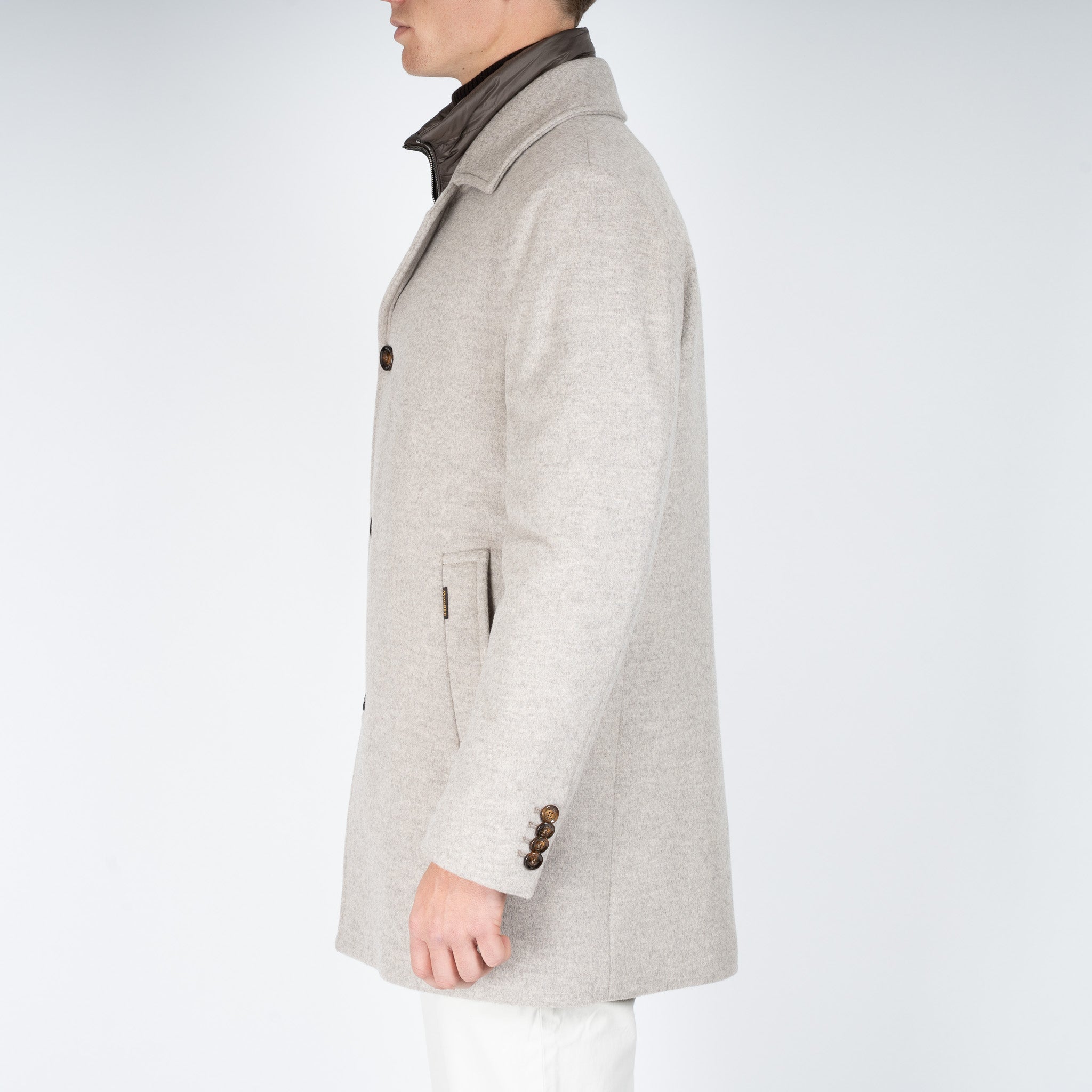 Moorer Mantel Beige | Monferrato-LE