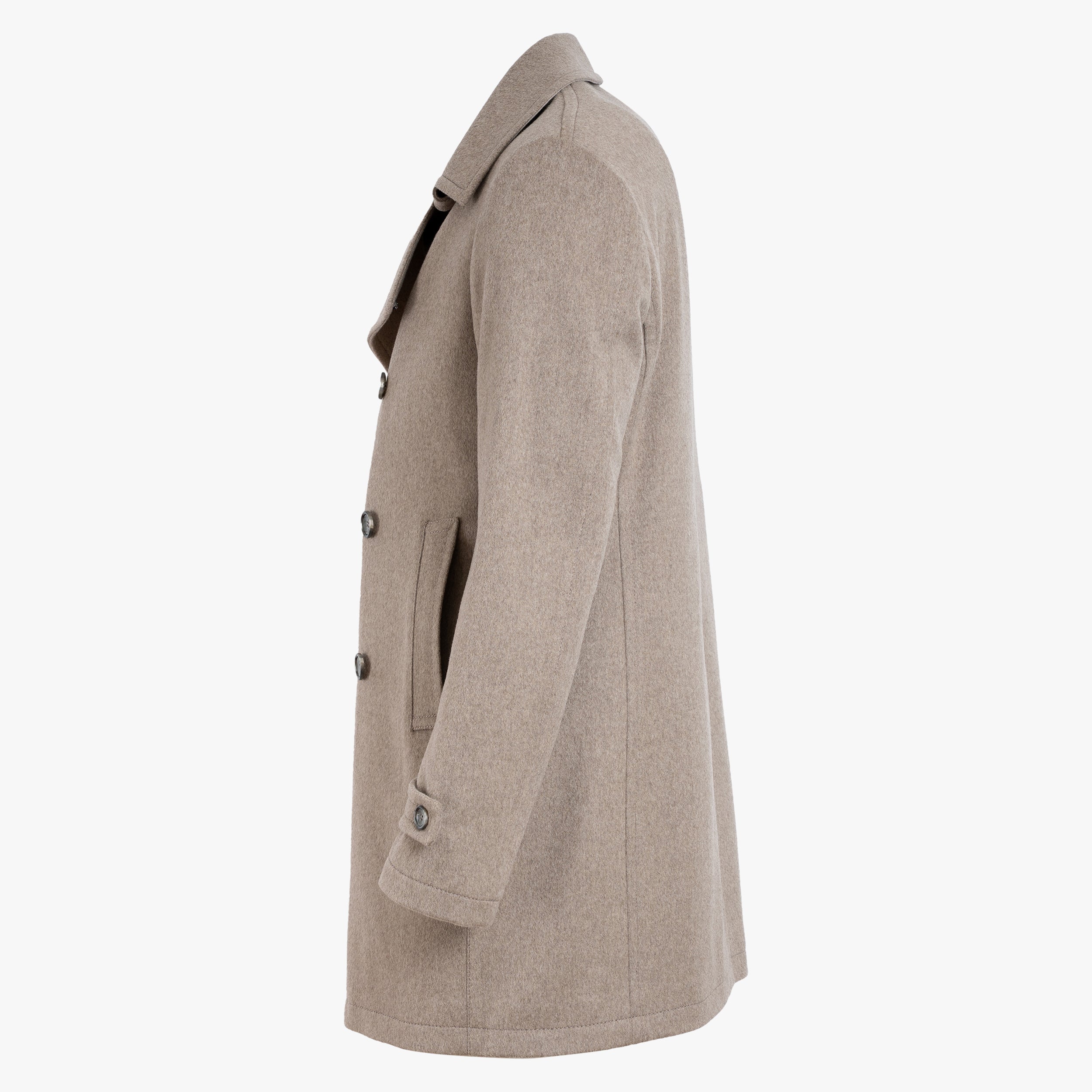 TAGLIATORE Double-Breasted Mantel Beige | Charlie