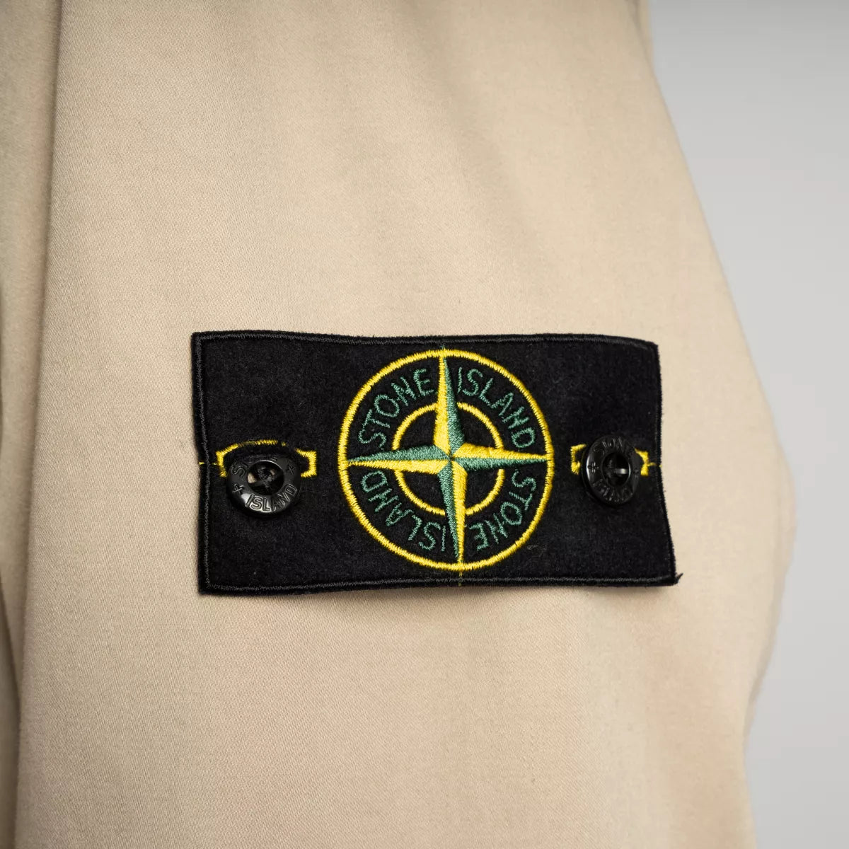 Stone Island Trench Coat Zand | Raso Gommato