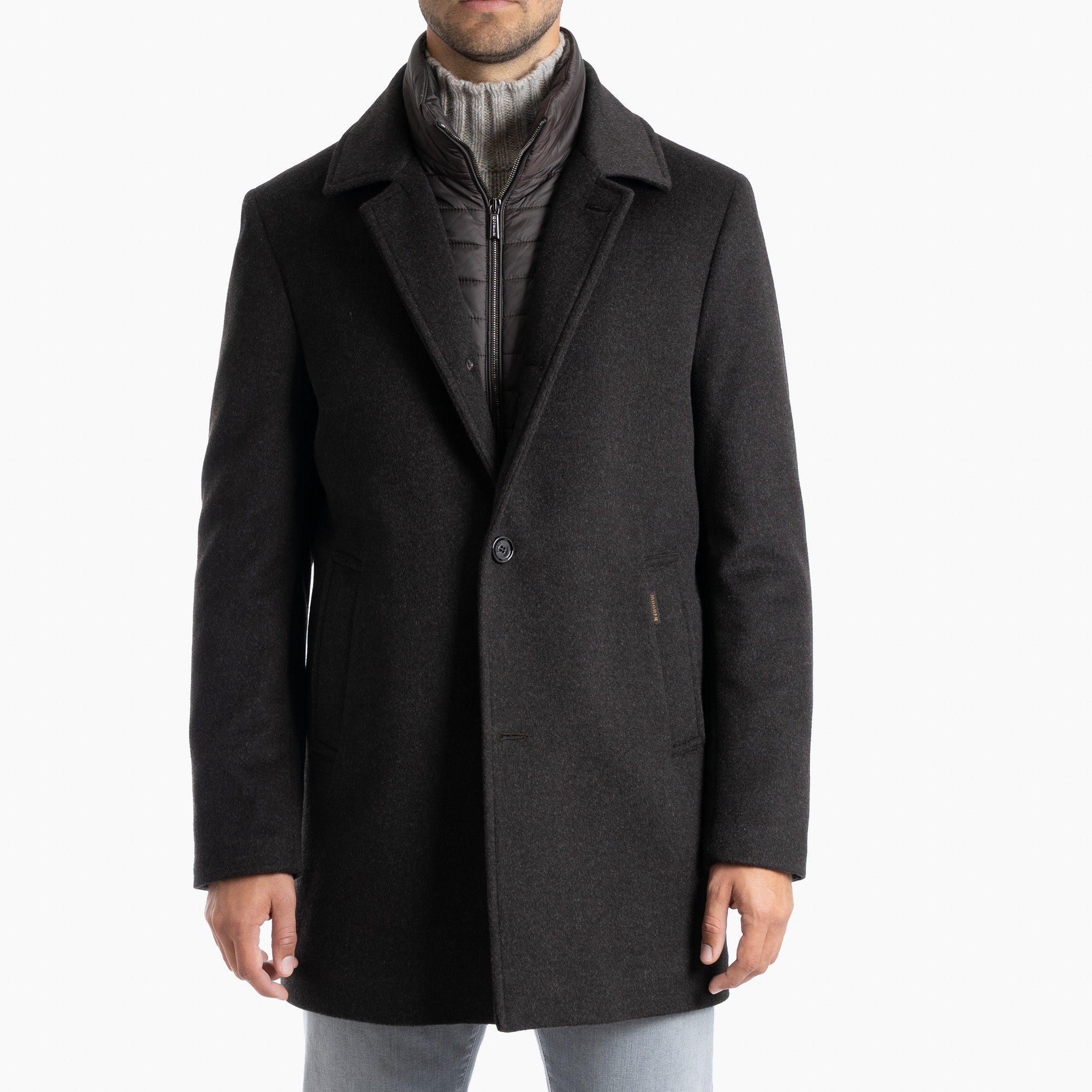 Moorer Mantel Bruin | Monferrato-Le