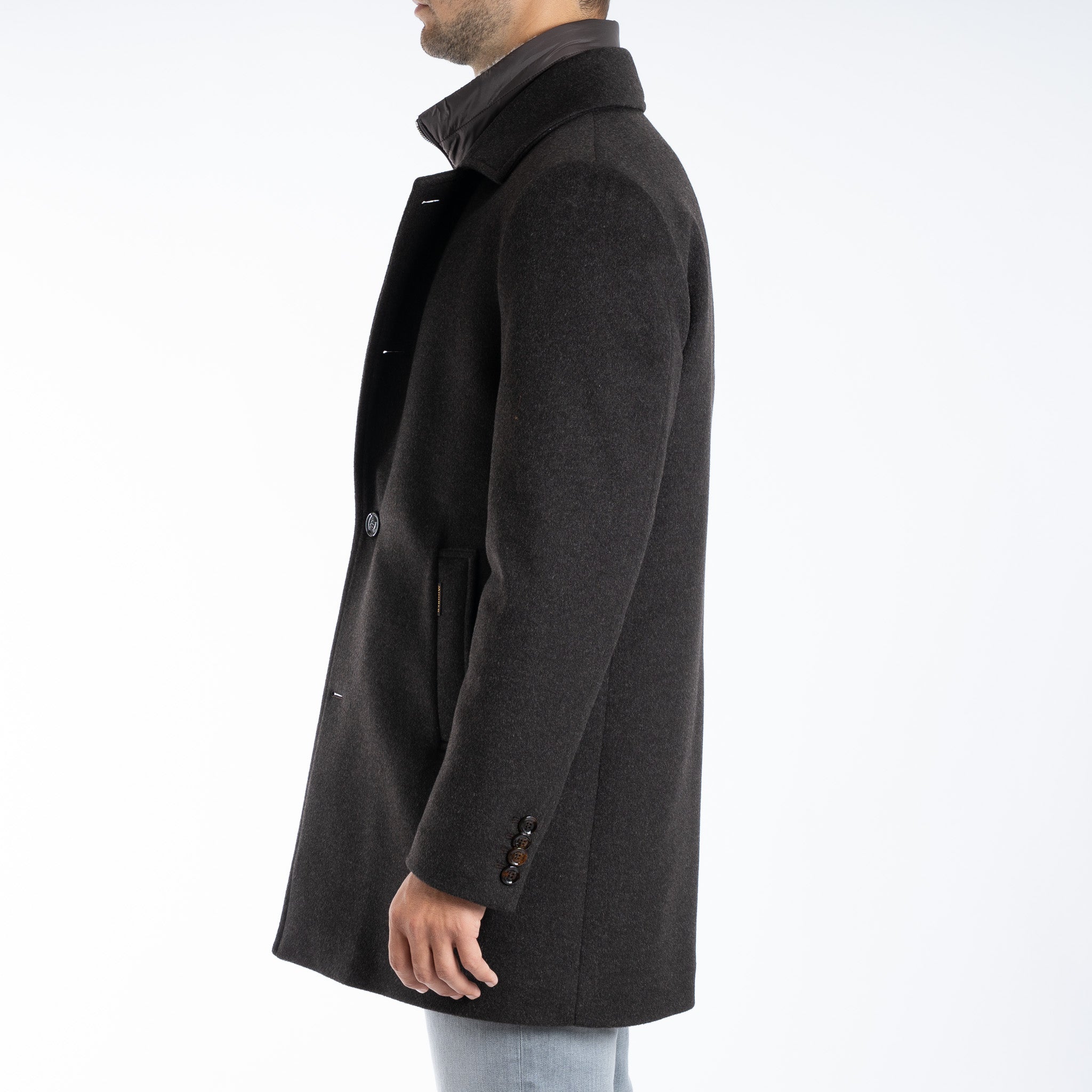Moorer Mantel Bruin | Monferrato-Le