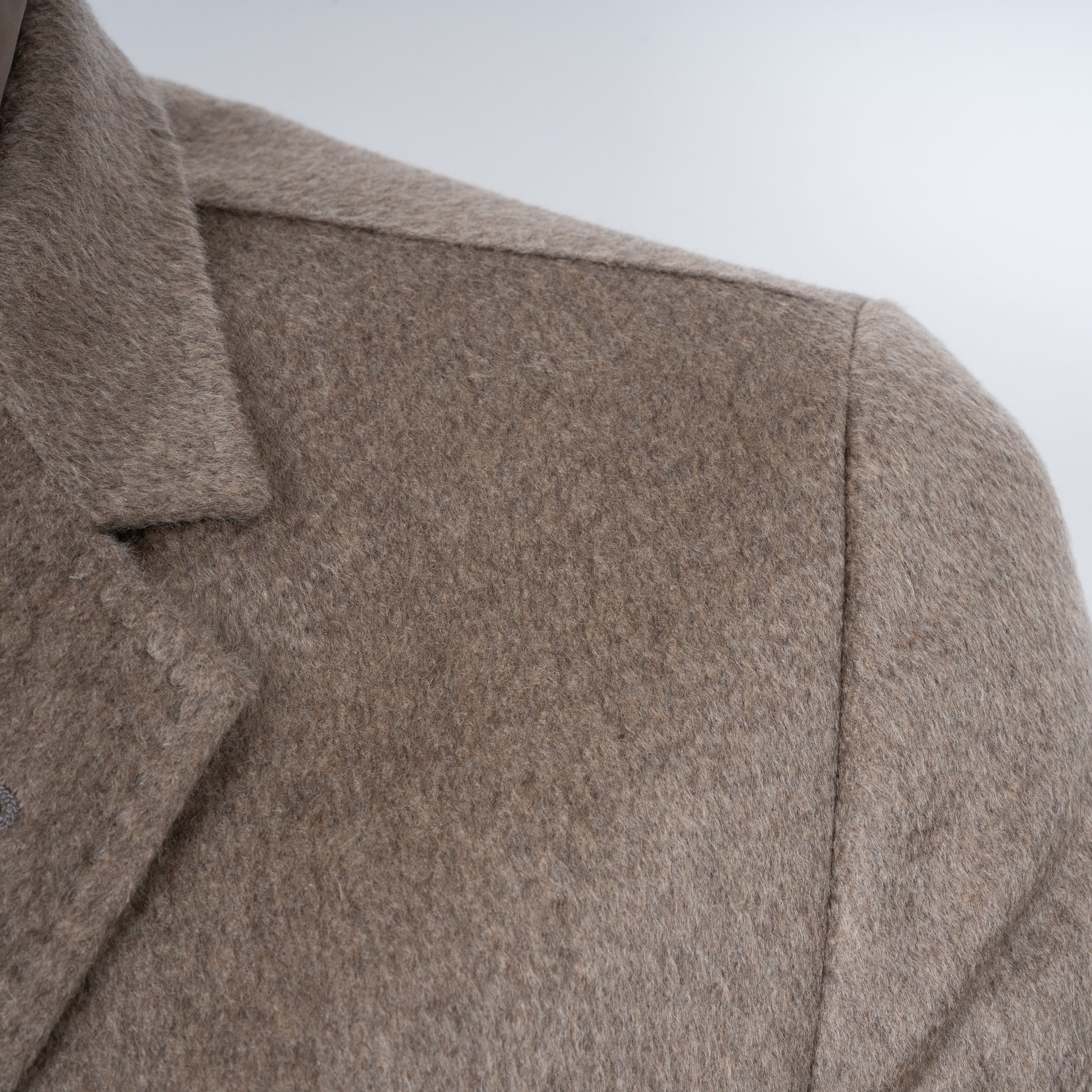 Herno Mantel Beige | Pure Cashmere