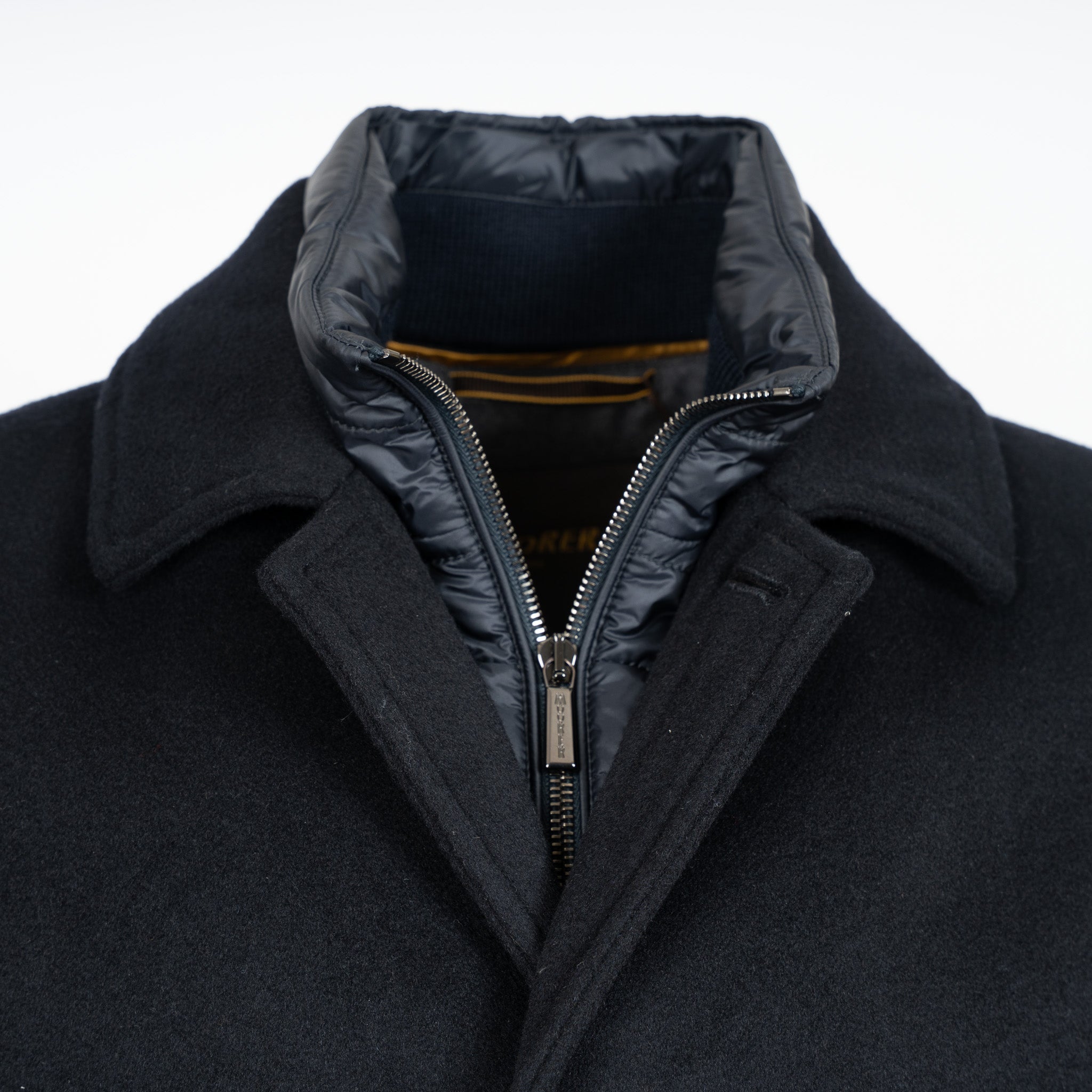 Moorer Mantel Donkerblauw | Monferrato-LE