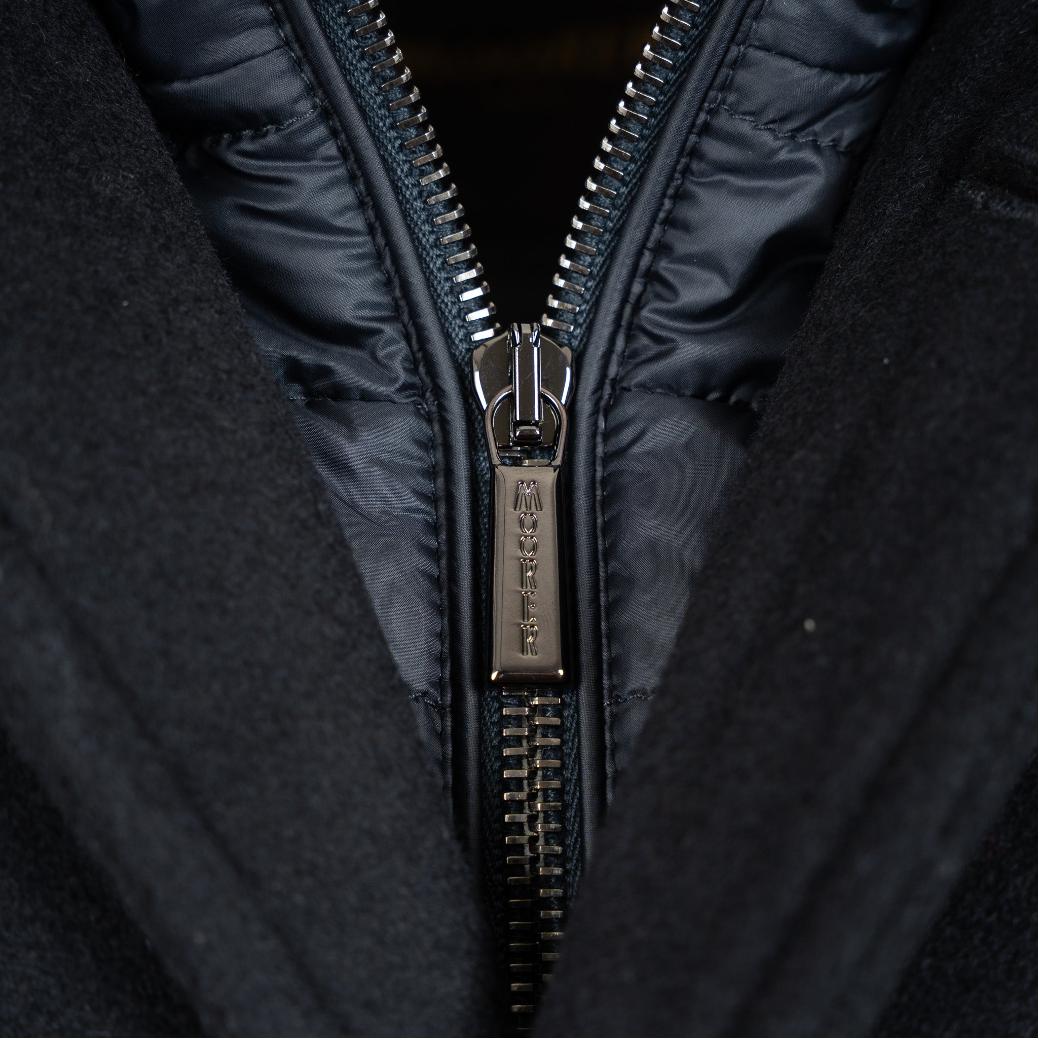 Moorer Mantel Donkerblauw | Monferrato-LE