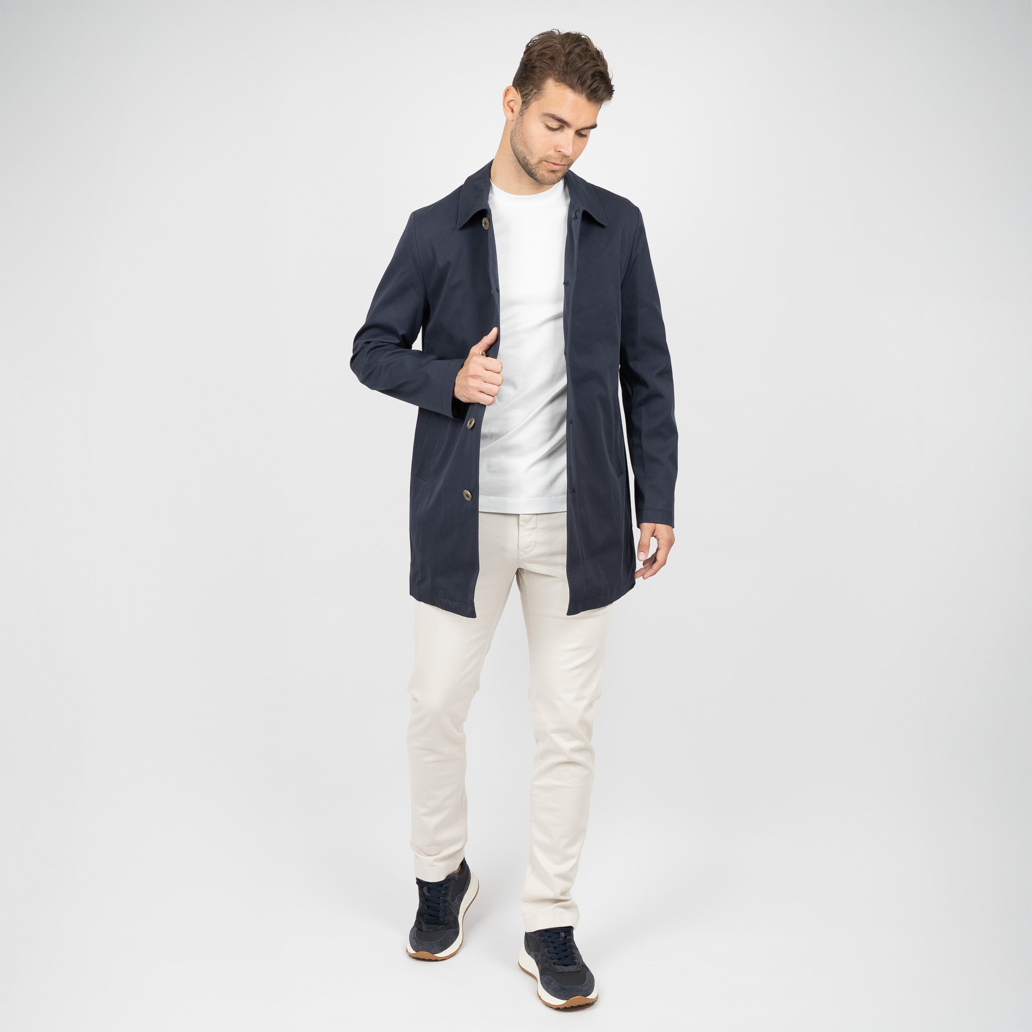 SEVEN DIALS Overjas Blauw | Maxwell