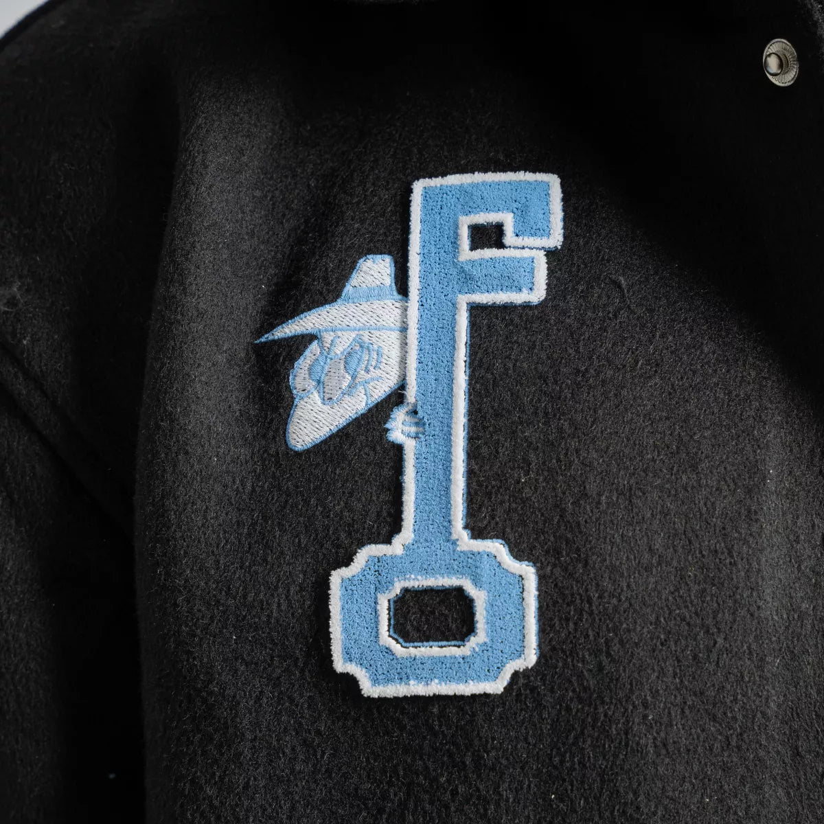 Flaneur Varsity Jacket Zwart