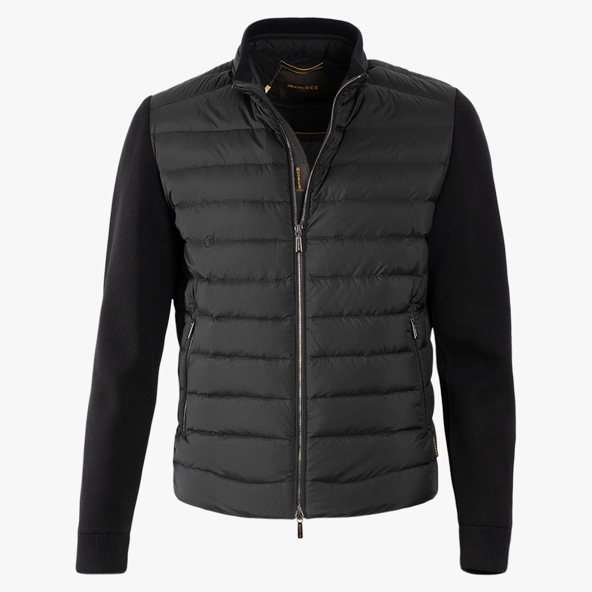 Moorer Hybride Donsjas Zwart | Cattaneo-S3R