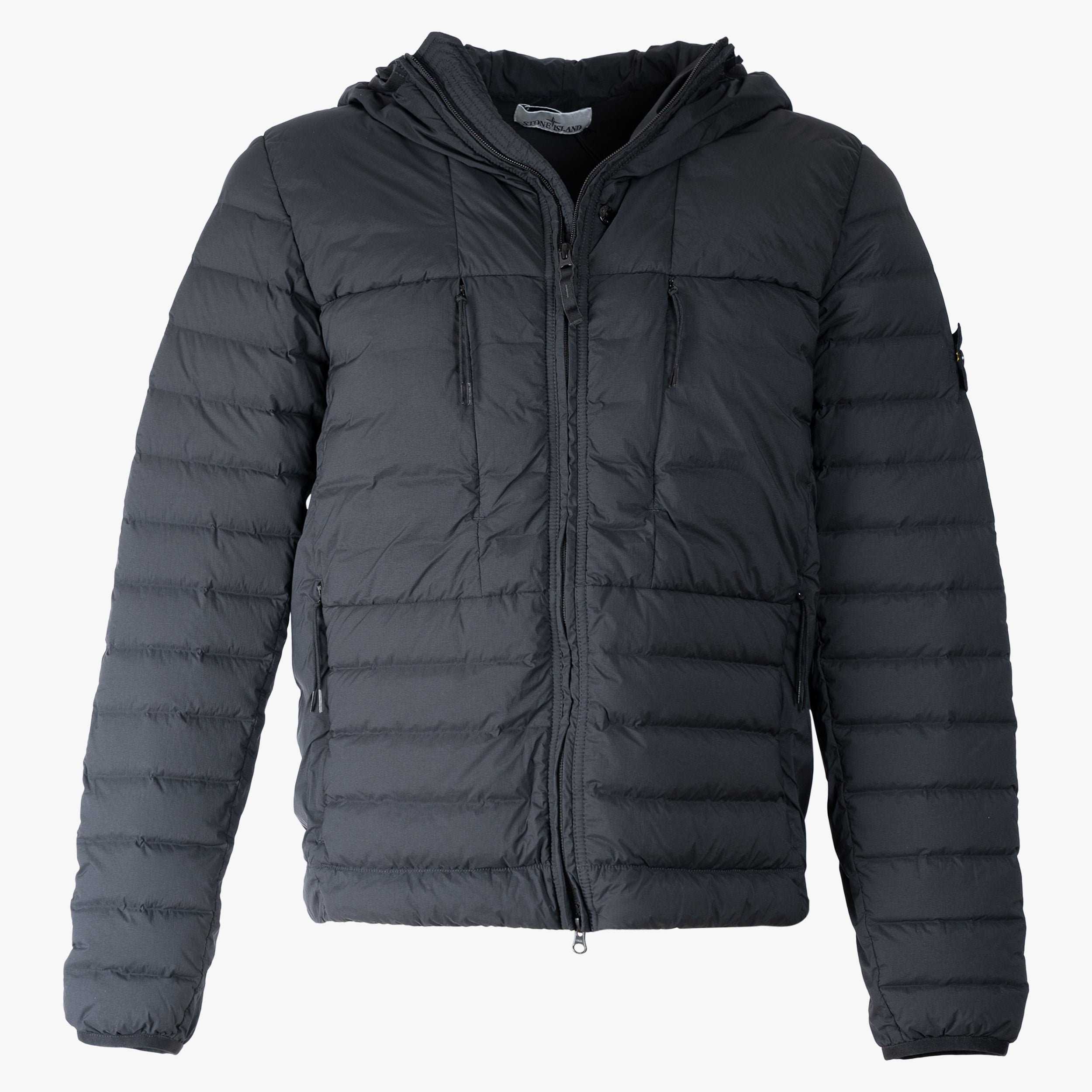 Stone Island Donsjas Zwart | Tunnel Nylon Down