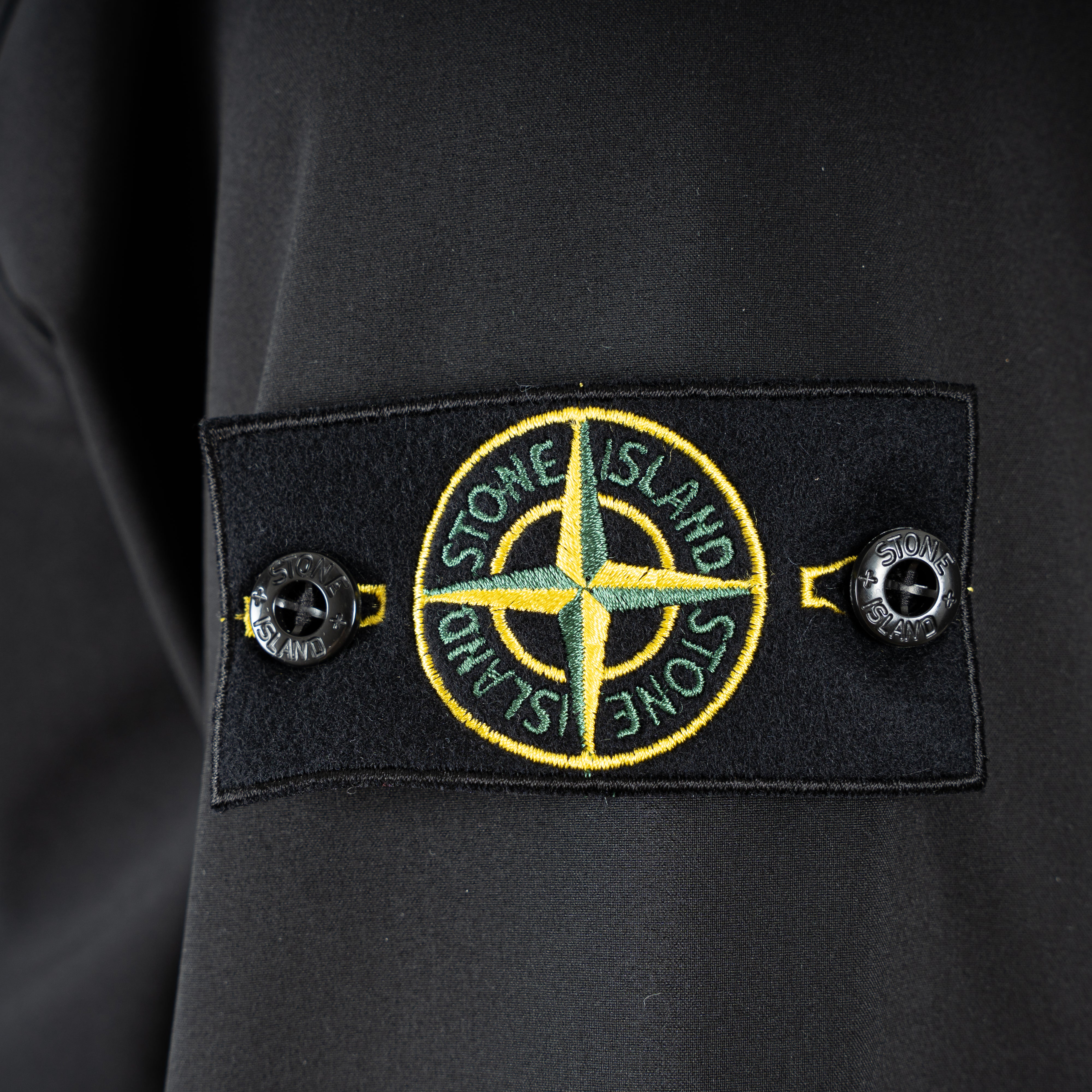 Stone Island Soft Shell Jas Zwart | Soft Shell-R