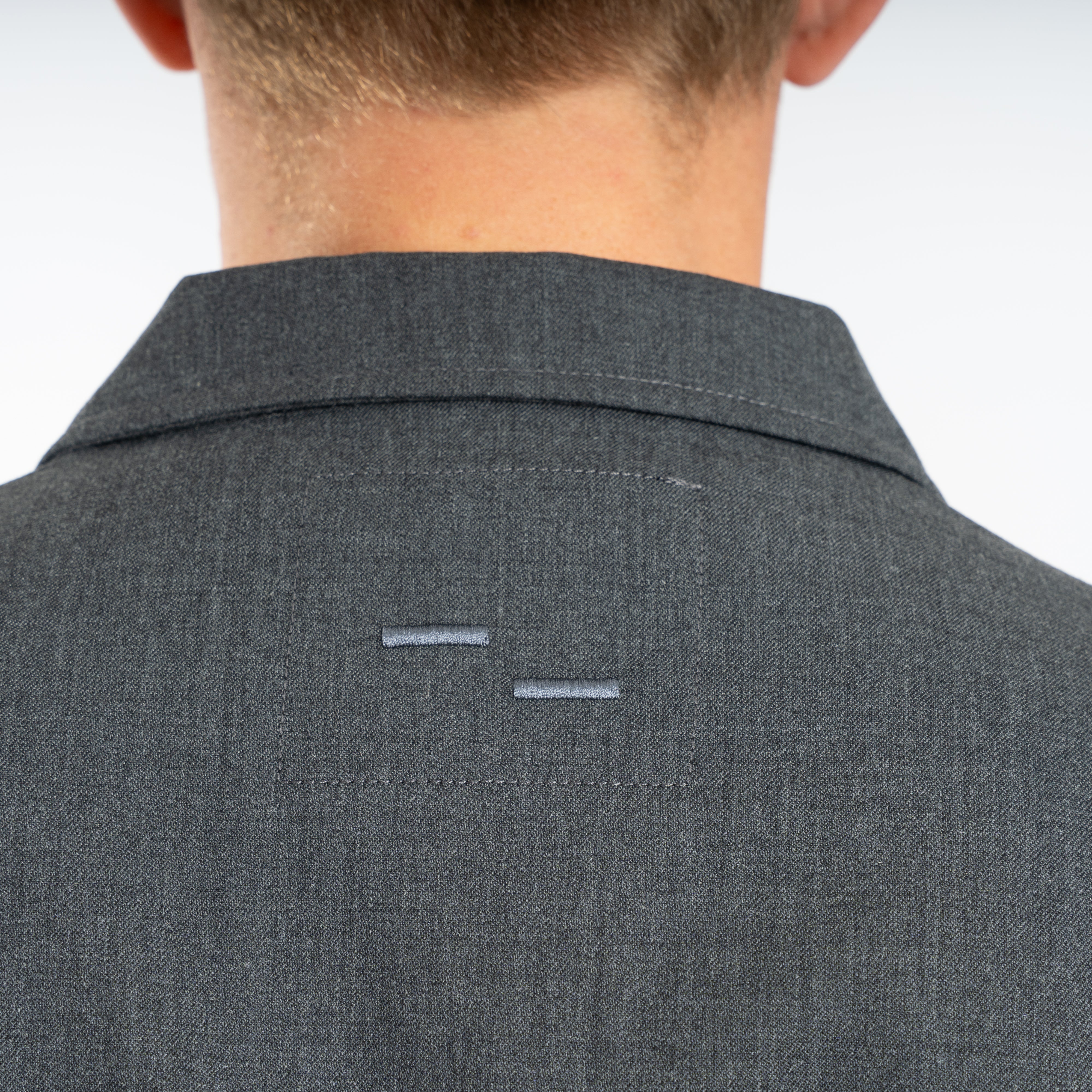 Filling Pieces Overshirt Grijs | Coach Jacket Twill Wool